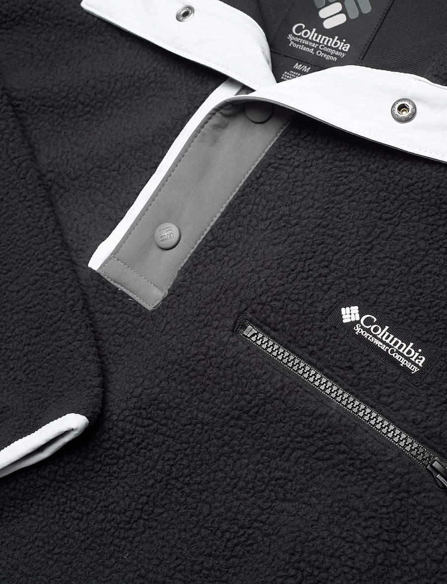 Columbia Sportswear - Helvetia II Half Snap Fleece - fleece & mellanlager - black - 2