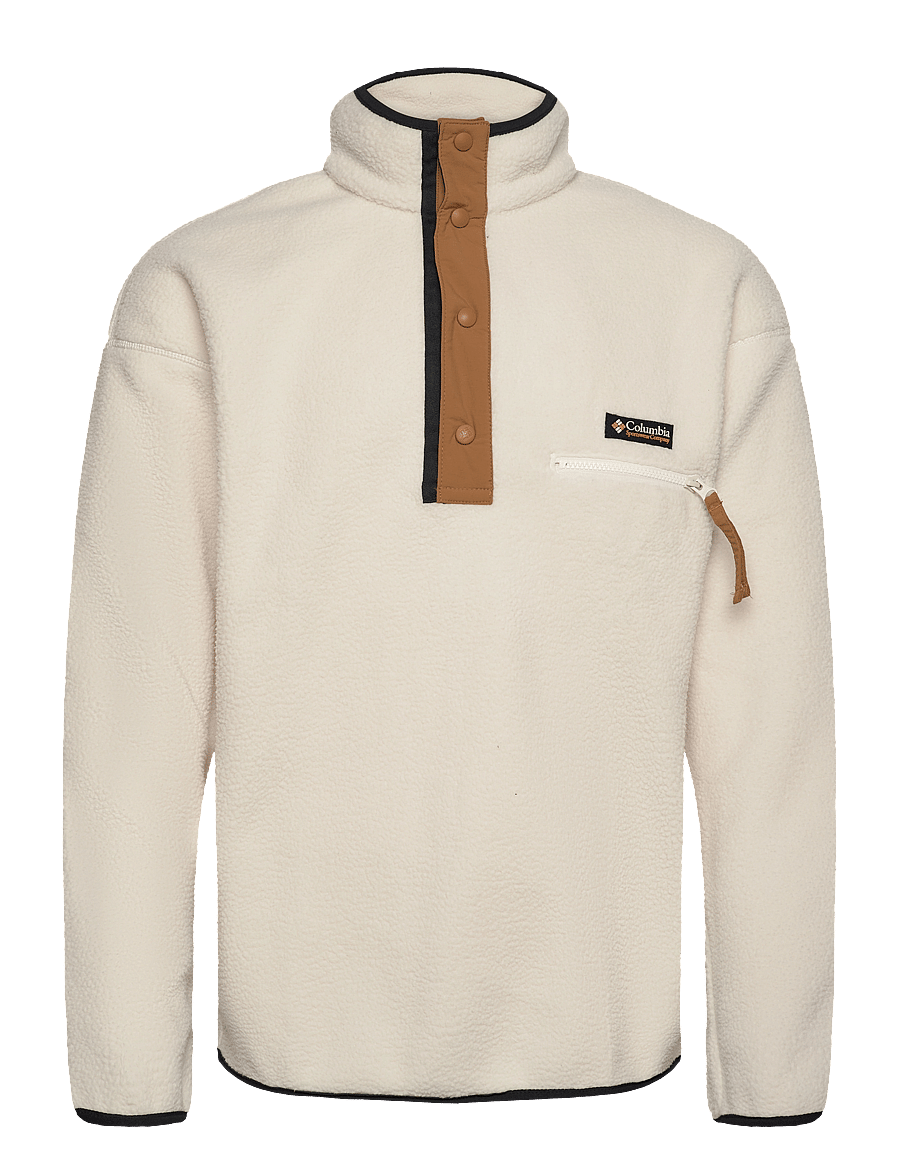 Columbia Sportswear - Helvetia II Half Snap Fleece - fleece & midlayer - chalk - 0