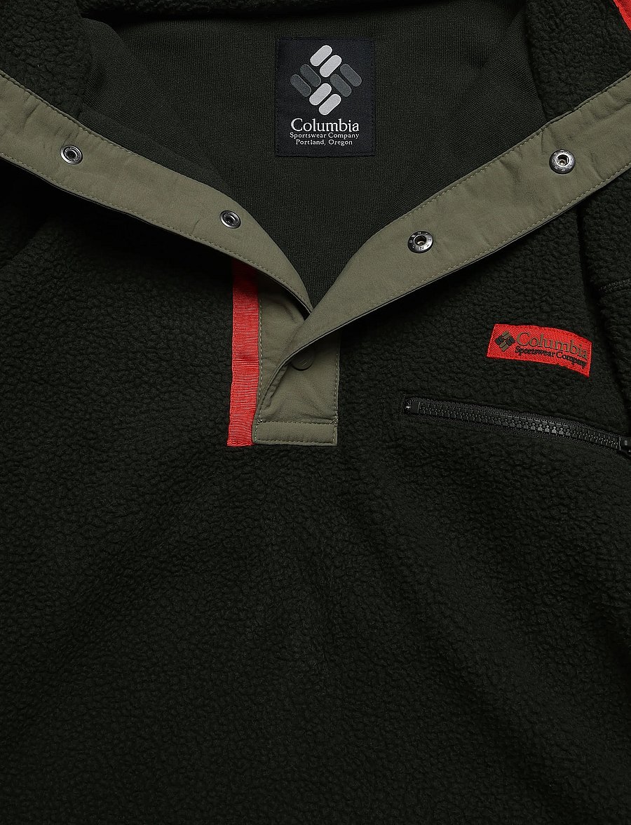 Columbia Sportswear - Helvetia II Half Snap Fleece - fleece & midlayer - greenscape - 2