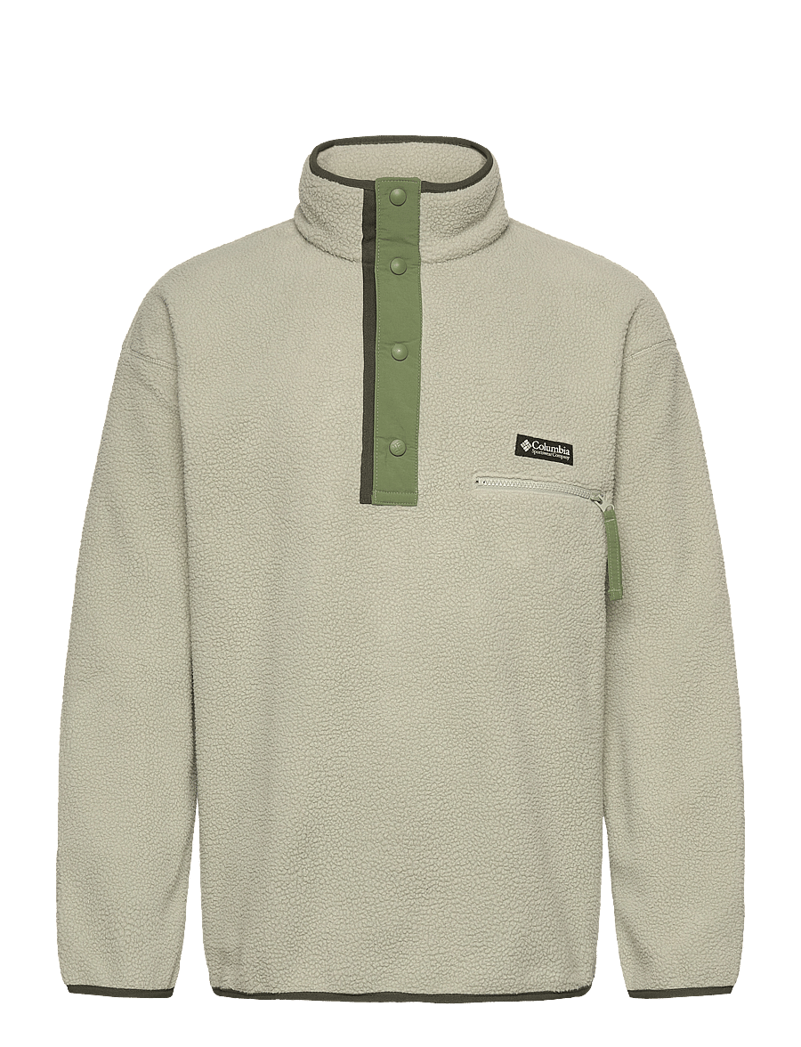 Columbia Sportswear - Helvetia II Half Snap Fleece - fleece & midlayer - safari - 0