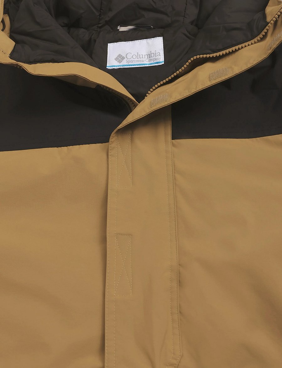 Columbia Sportswear - Challenger II Insulated Pullover - anoraks - delta, black - 2