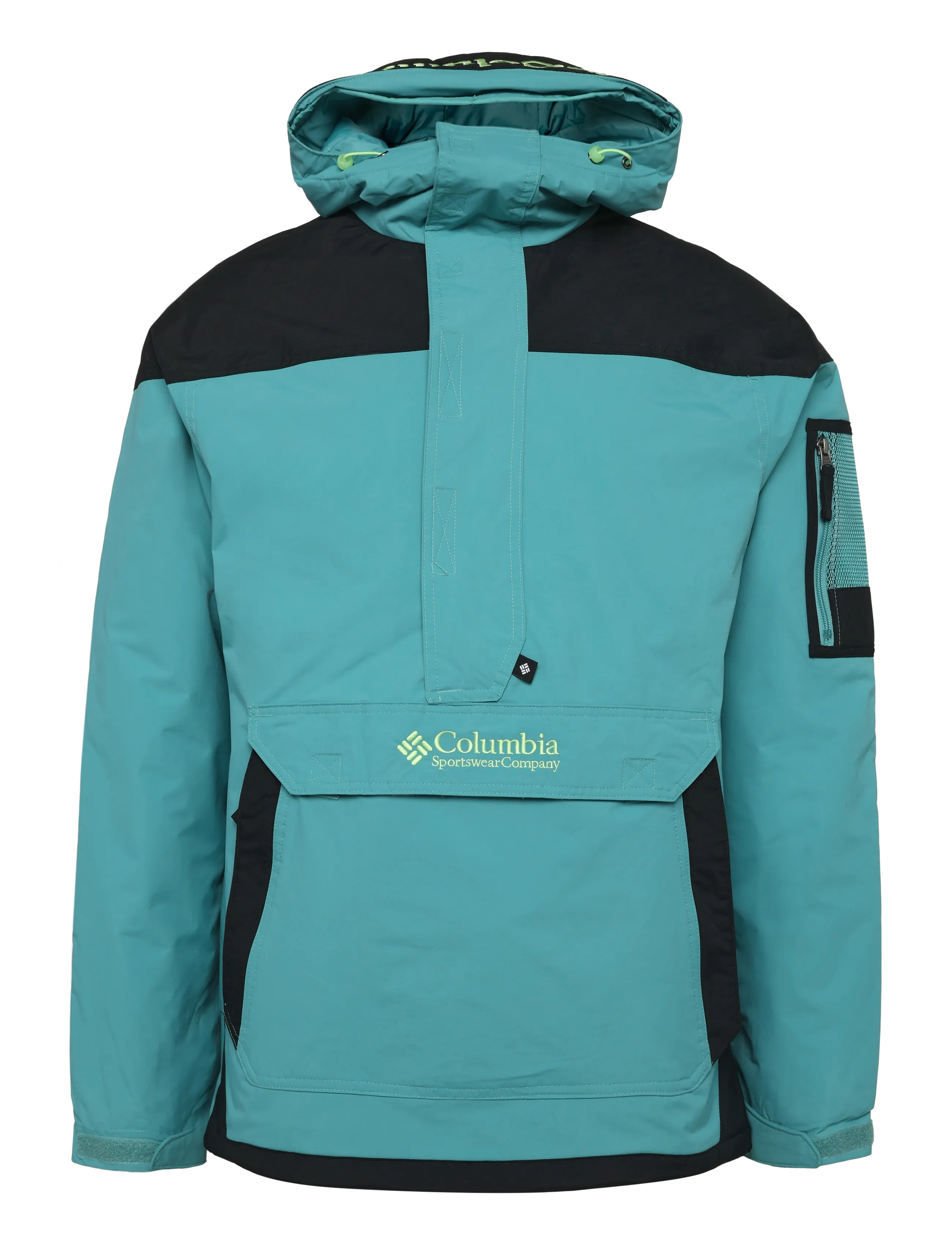 Columbia Sportswear Challenger II Insulated Pullover - Columbia Sportswear - TEAL, BLACK / blue