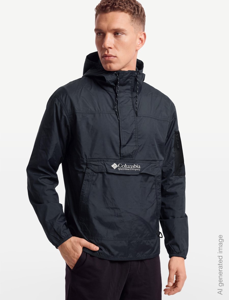 Columbia Sportswear - Challenger II Windbreaker - anorakker - black - 3
