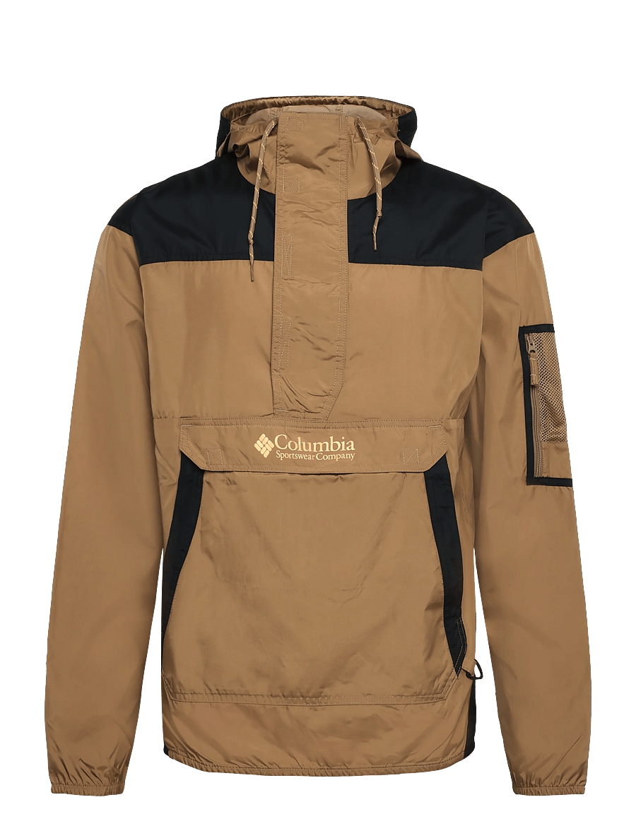 Columbia Sportswear - Challenger II Windbreaker - anoraks - delta, black - 0