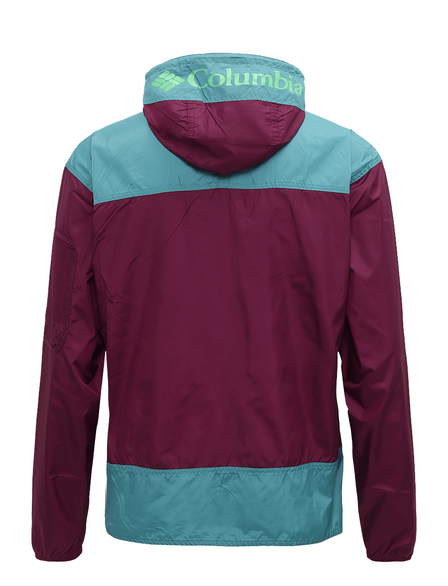 Columbia Sportswear - Challenger II Windbreaker - anoraks - marionberry, teal - 1