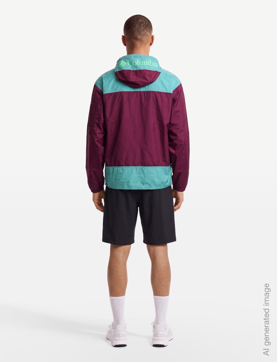 Columbia Sportswear - Challenger II Windbreaker - anorakit - marionberry, teal - 4