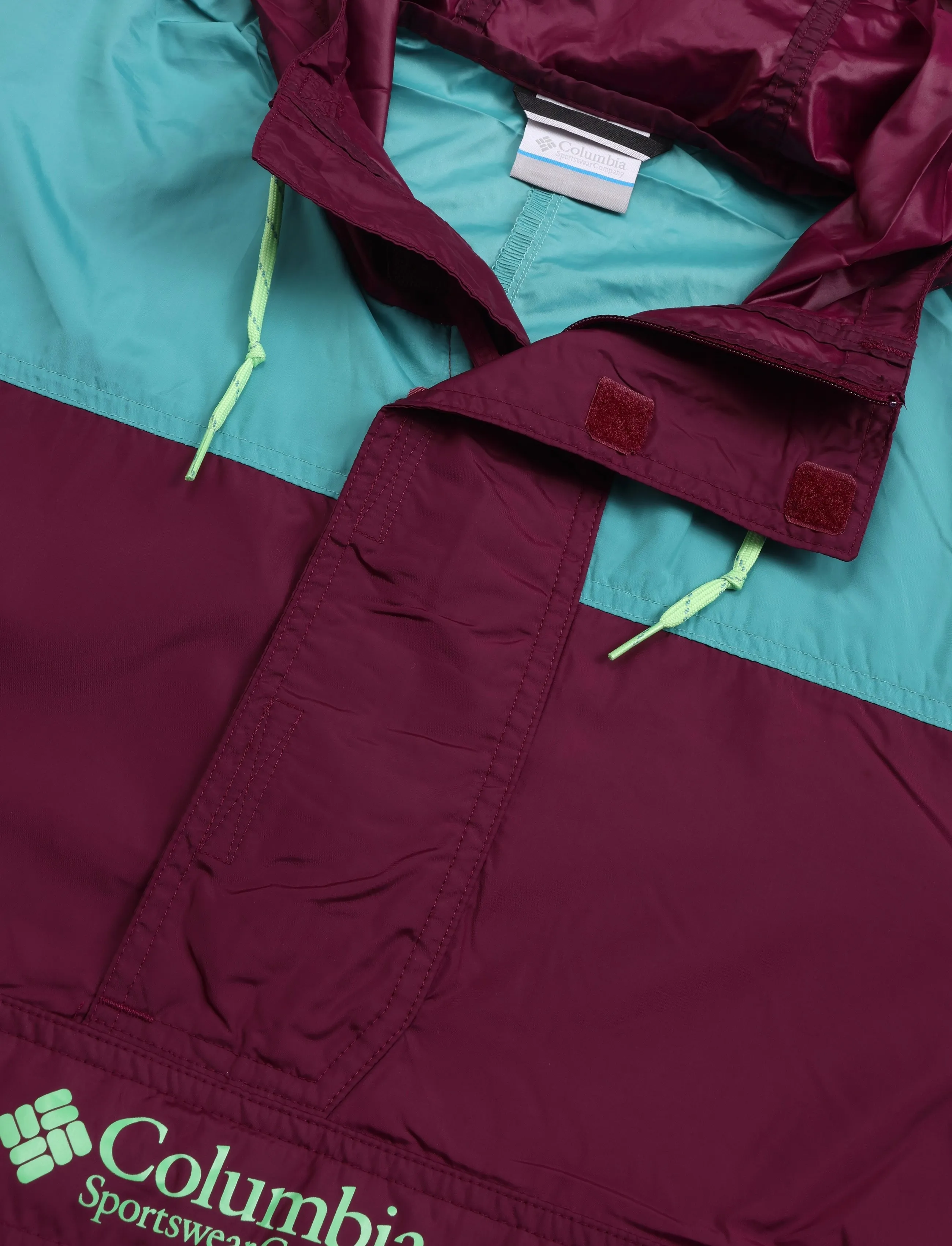 Columbia Sportswear - Challenger II Windbreaker - anoraks - marionberry, teal - 2