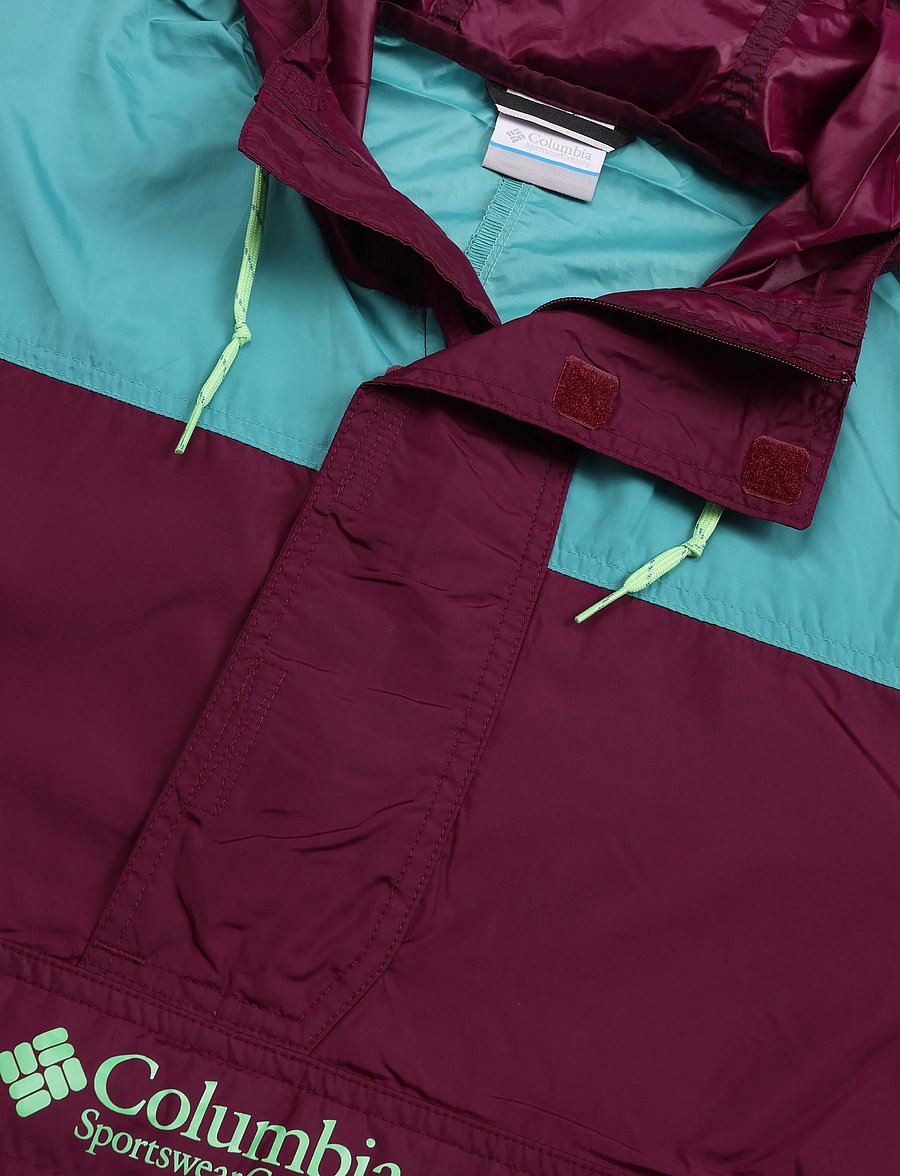 Columbia Sportswear - Challenger II Windbreaker - anoraks - marionberry, teal - 2