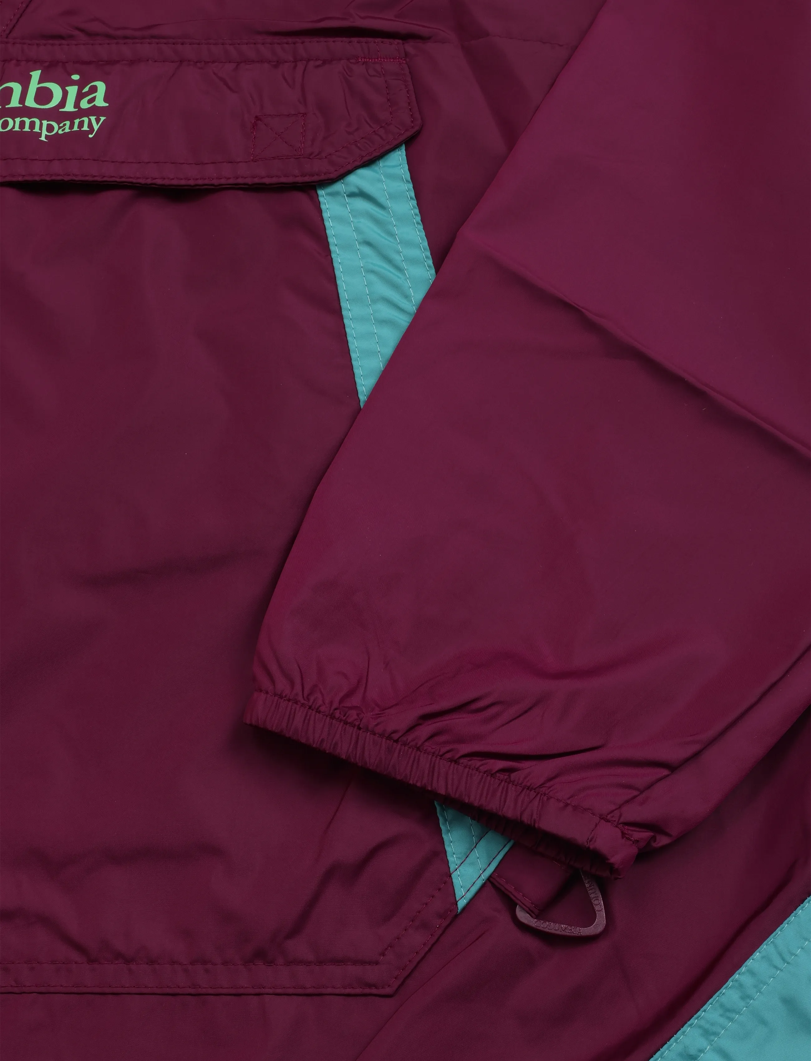 Columbia Sportswear - Challenger II Windbreaker - anoraks - marionberry, teal - 3