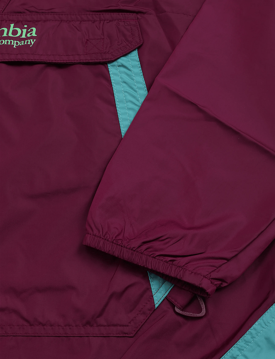 Columbia Sportswear - Challenger II Windbreaker - anoraks - marionberry, teal - 3