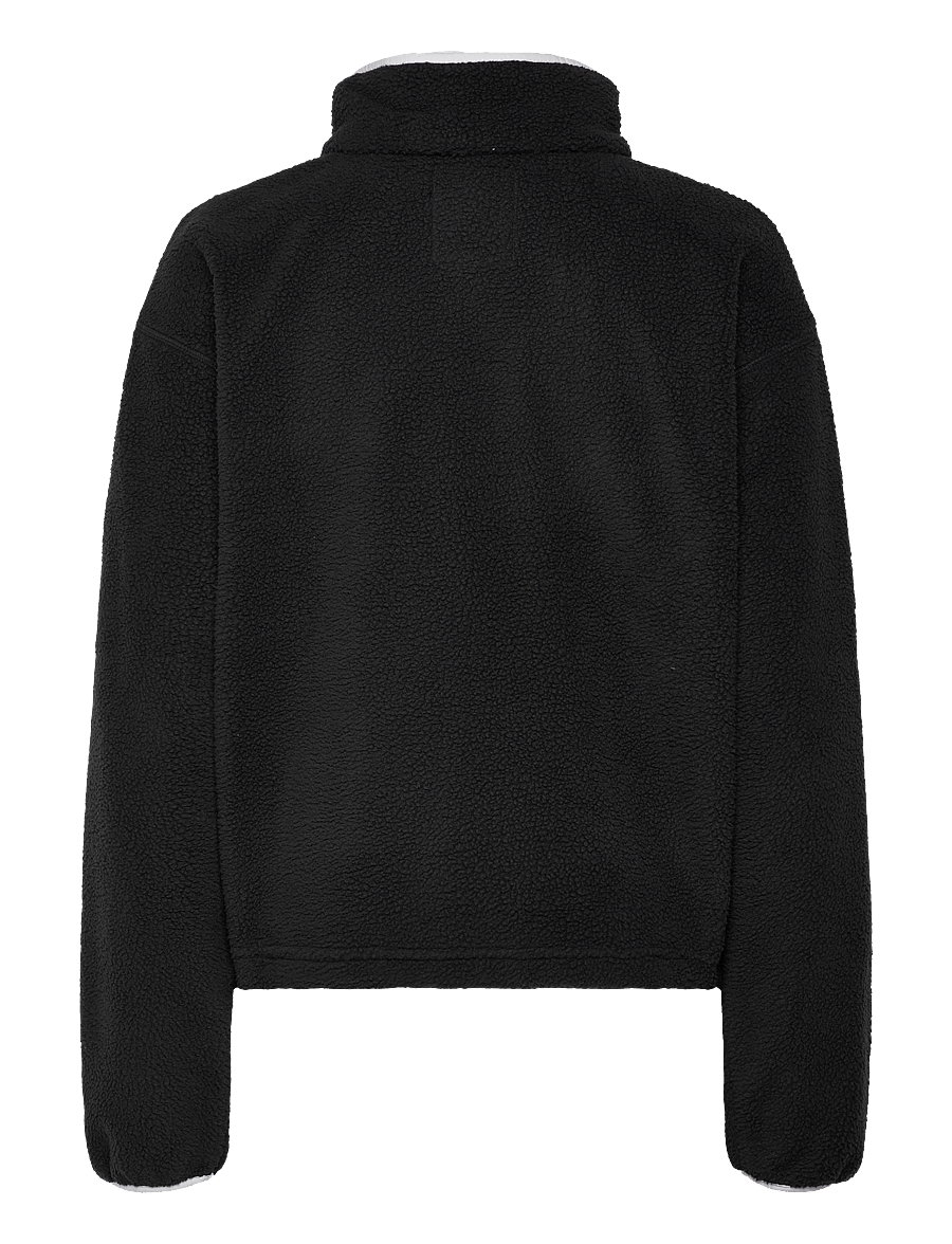Columbia Sportswear - Helvetia II Cropped Half Snap Fleece - góry - black - 1