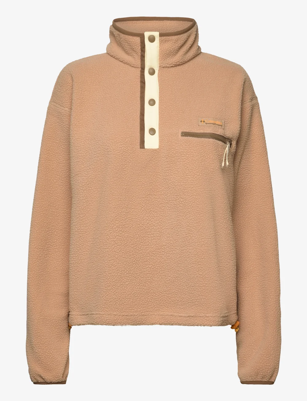 Columbia Sportswear - Helvetia II Cropped Half Snap Fleece - fleece og mellemlag - canoe - 0