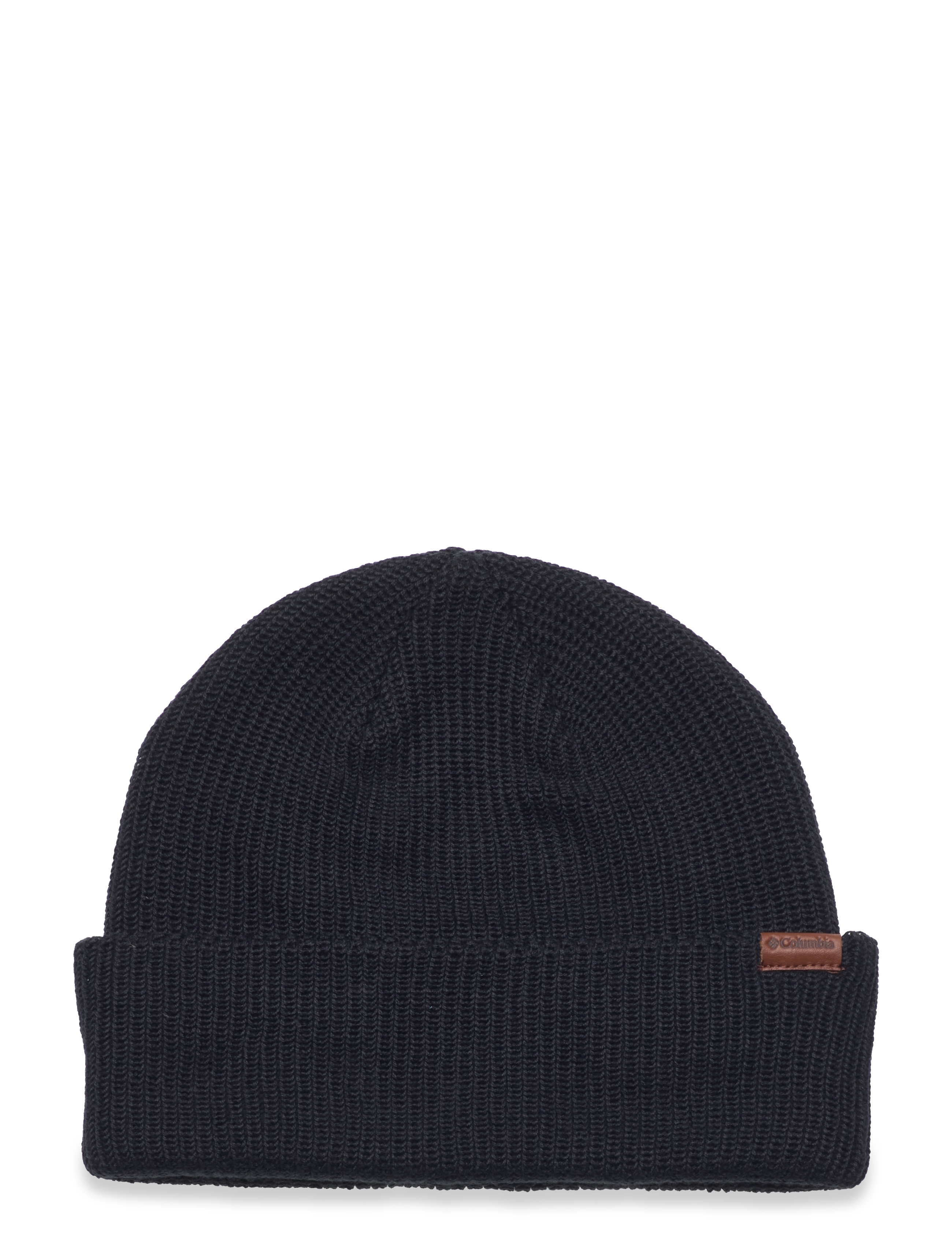 Columbia Sportswear Portside Fisherman Beanie, One Size, Black, Sport Accessories > Sport Beanies, Dame