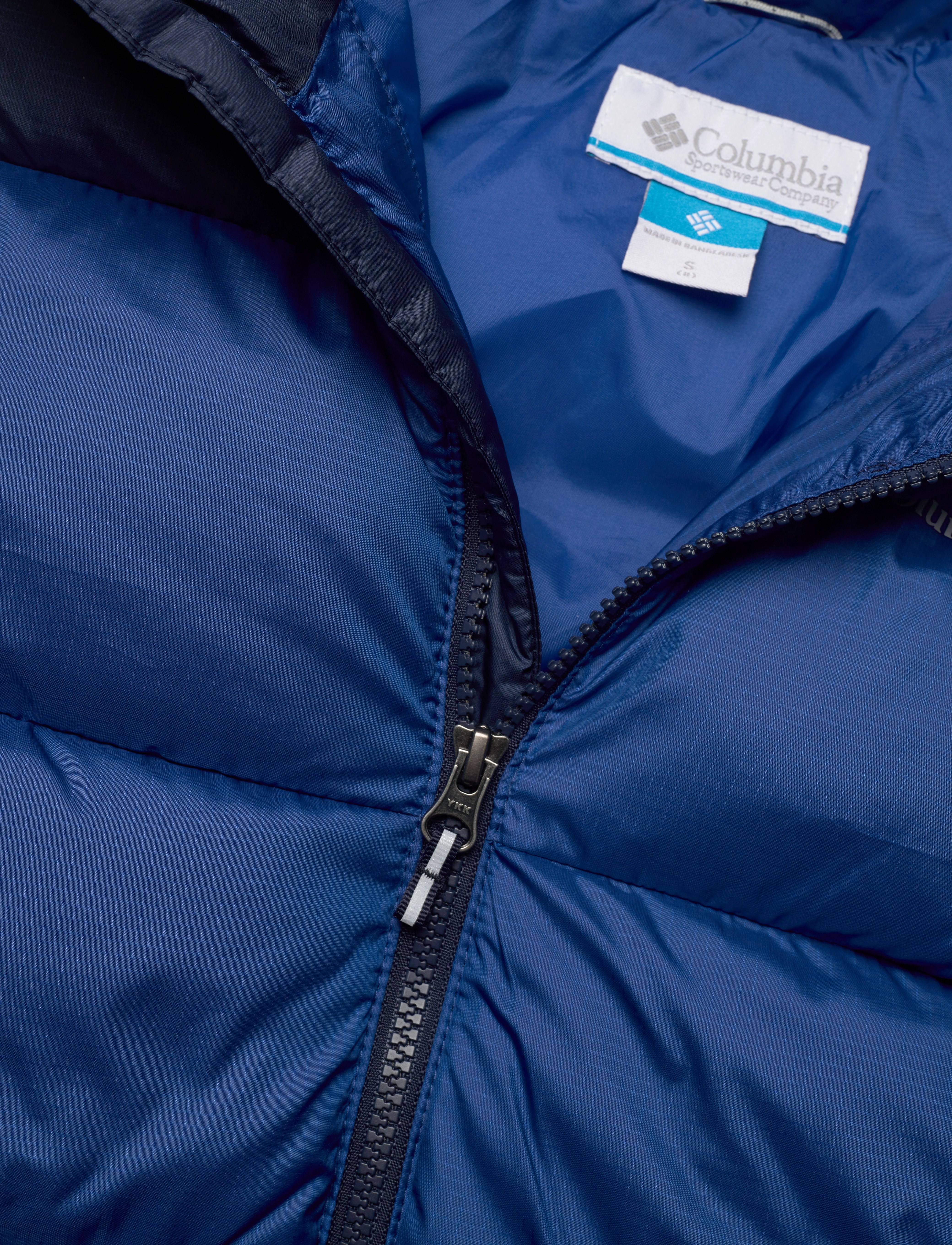 Columbia Sportswear - Puffect Hooded Jacket - insulated jackets - mountain blue, collegiate navy - 2