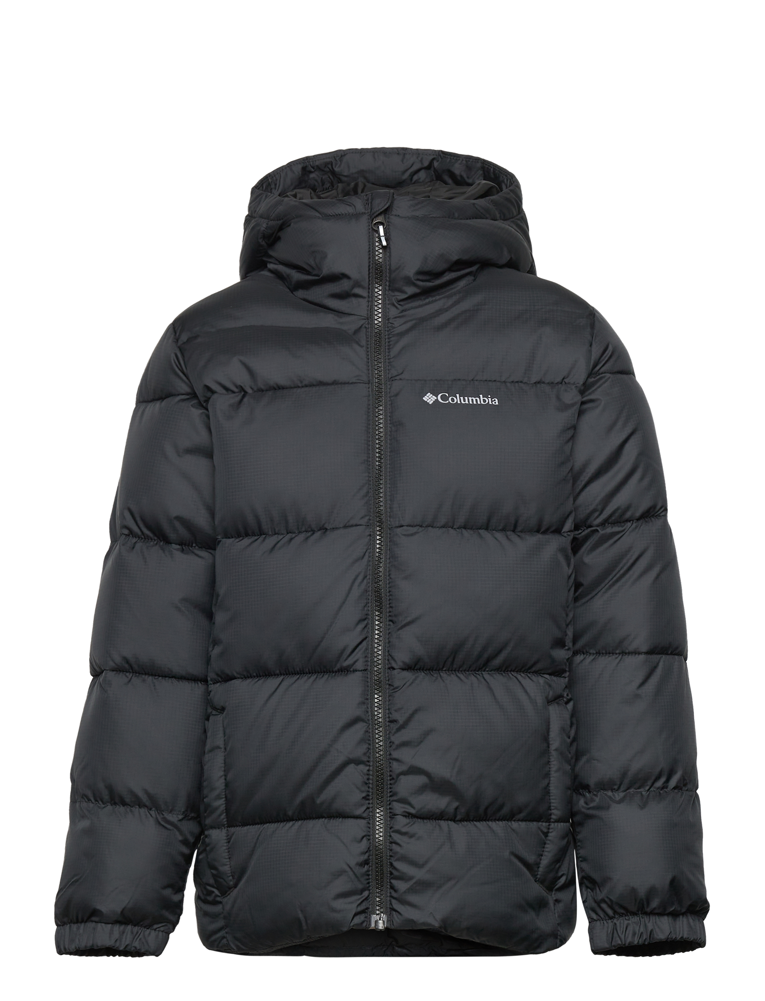 Columbia Sportswear Puffect Hooded Jacket, 128, Jackets & Coats, Schwarz - Puffer Padded, Kinder