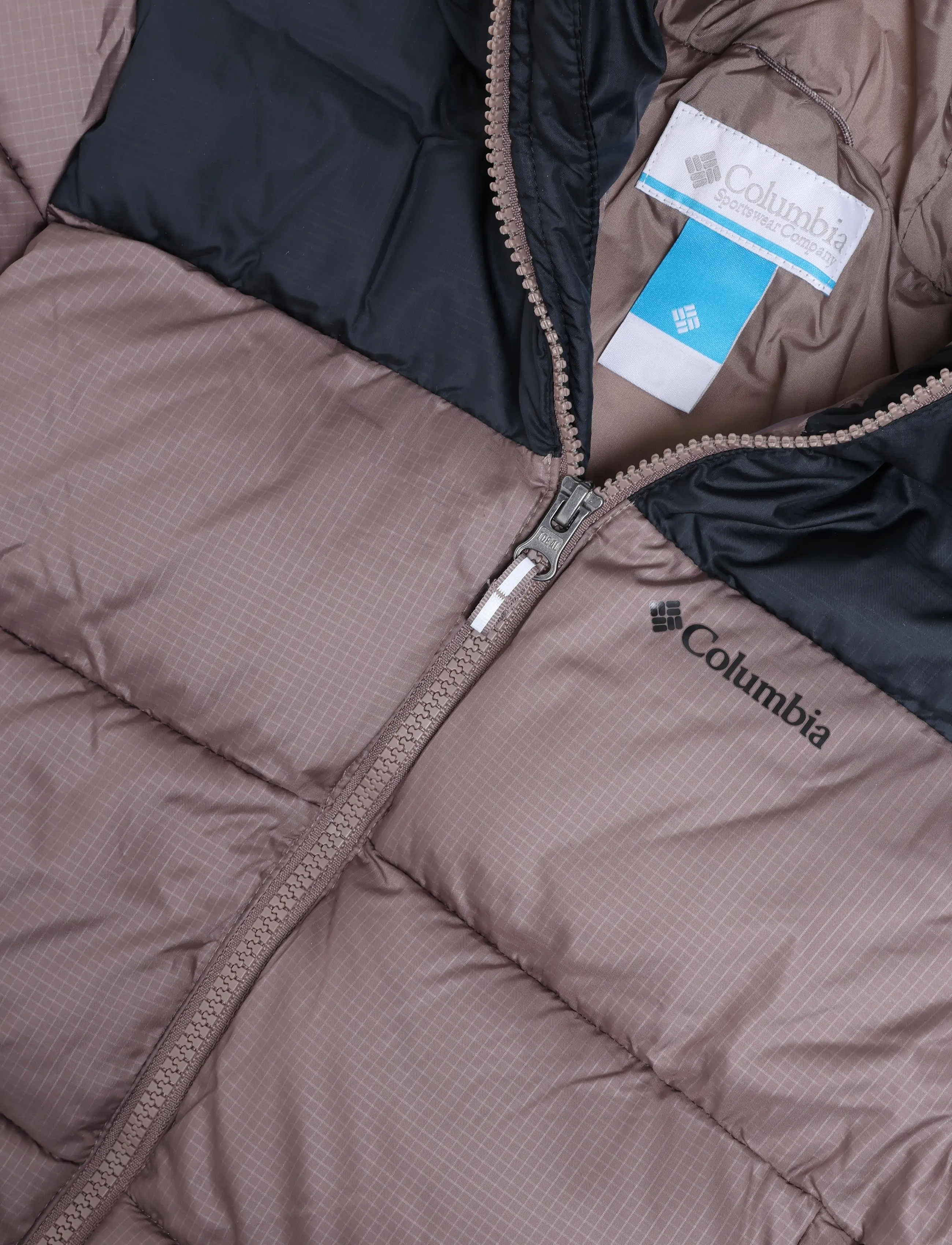 Columbia Sportswear - Puffect Hooded Jacket - isolerede jakker - iron, black - 2