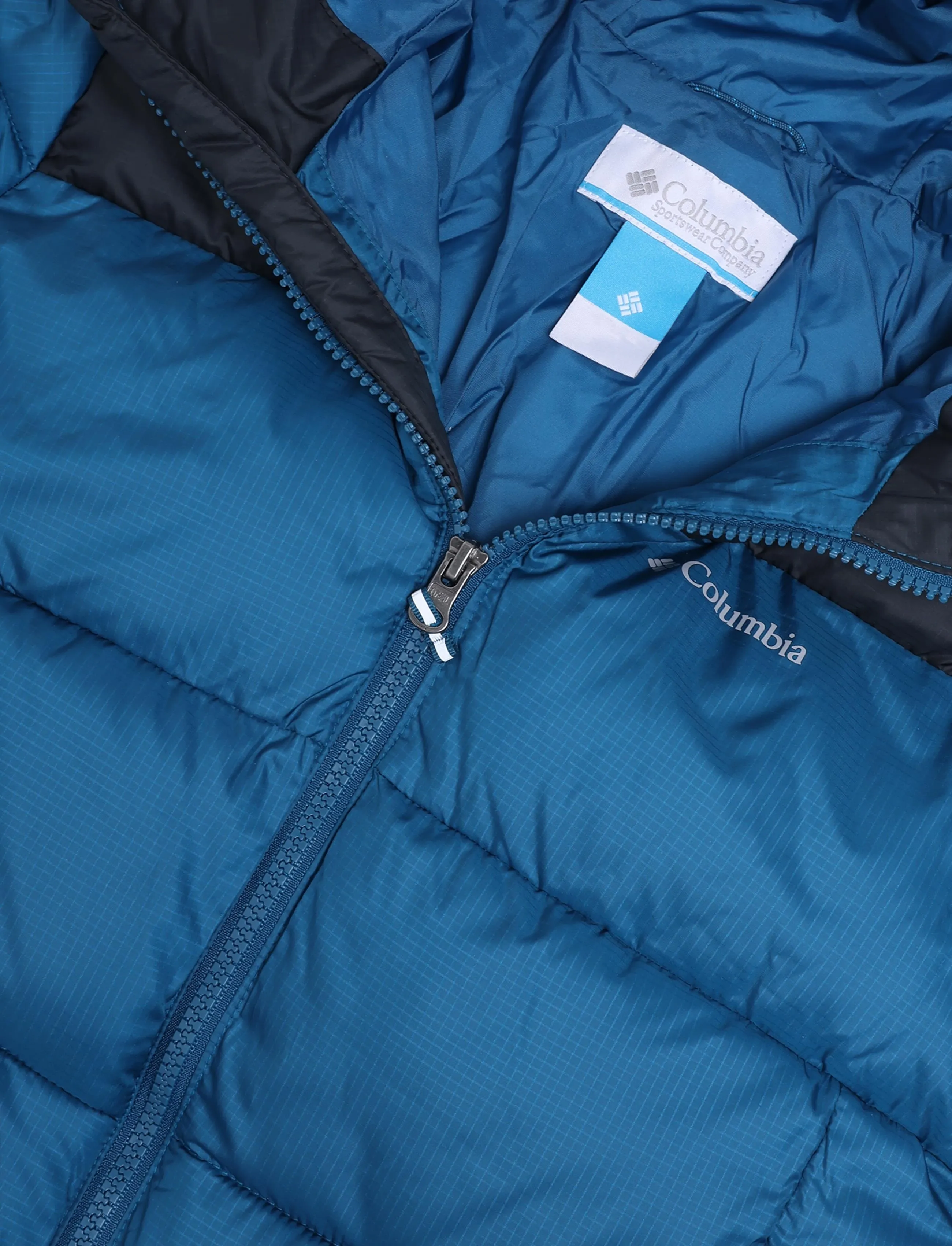 Columbia Sportswear - Puffect Hooded Jacket - isolerede jakker - phoenix blue, black - 2