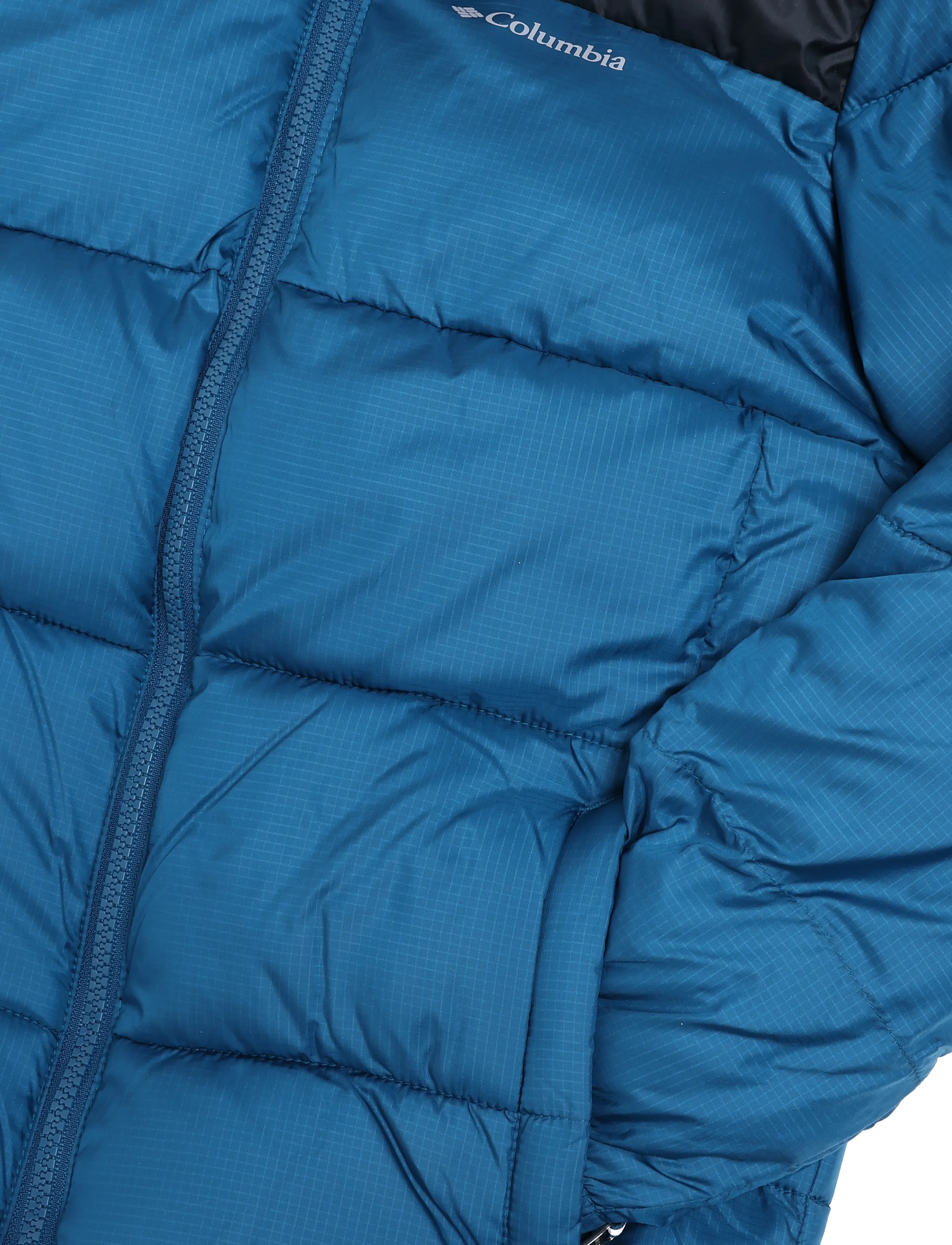 Columbia Sportswear - Puffect Hooded Jacket - isolerede jakker - phoenix blue, black - 3