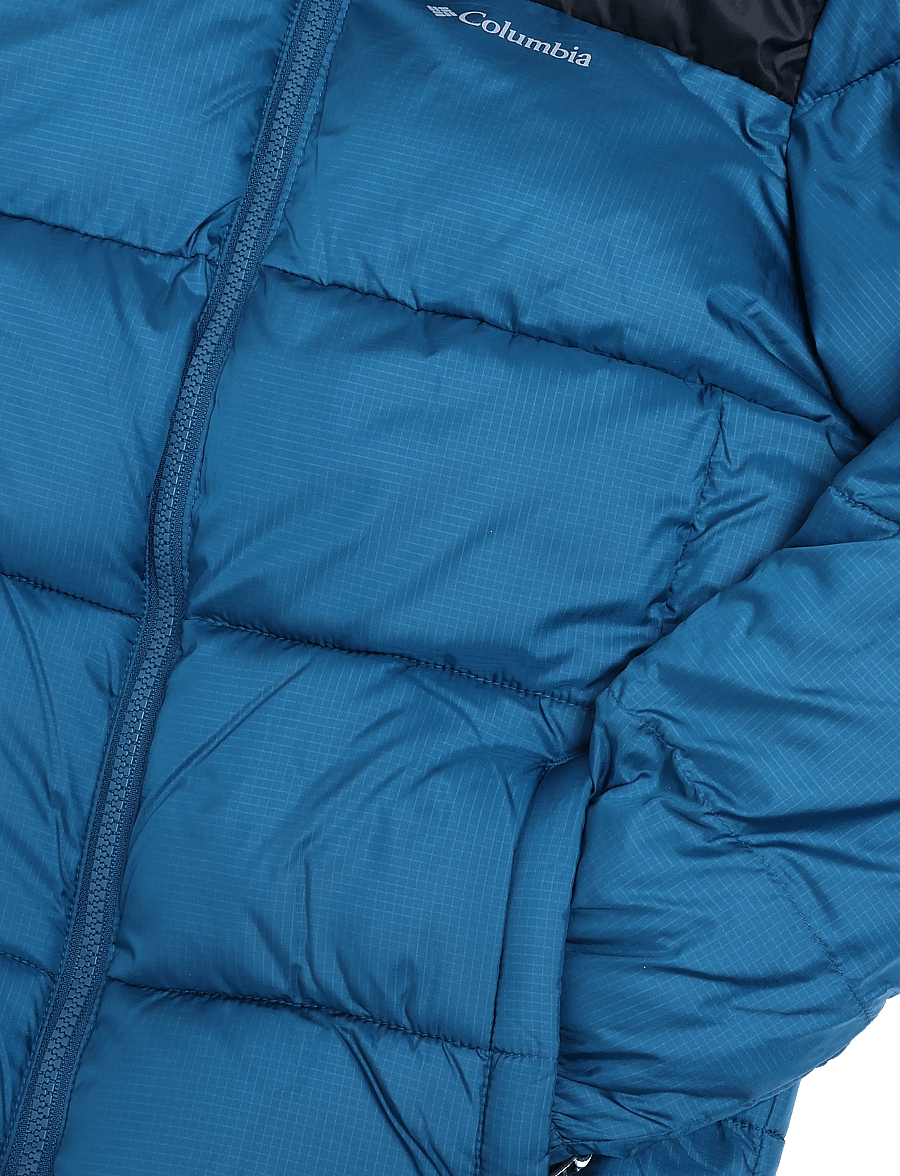 Columbia Sportswear - Puffect Hooded Jacket - isolerede jakker - phoenix blue, black - 3