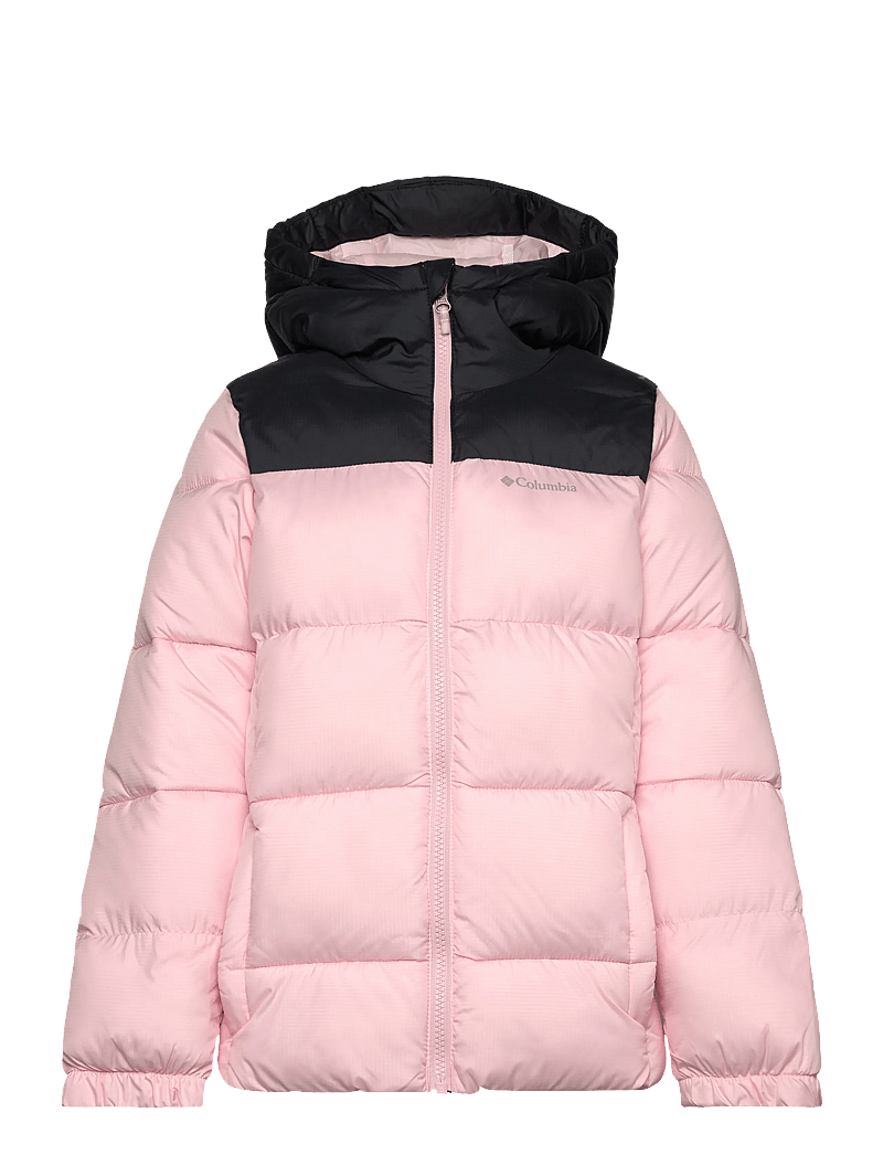 Columbia Sportswear - Puffect Hooded Jacket - isolierte jacken - satin pink, black - 0