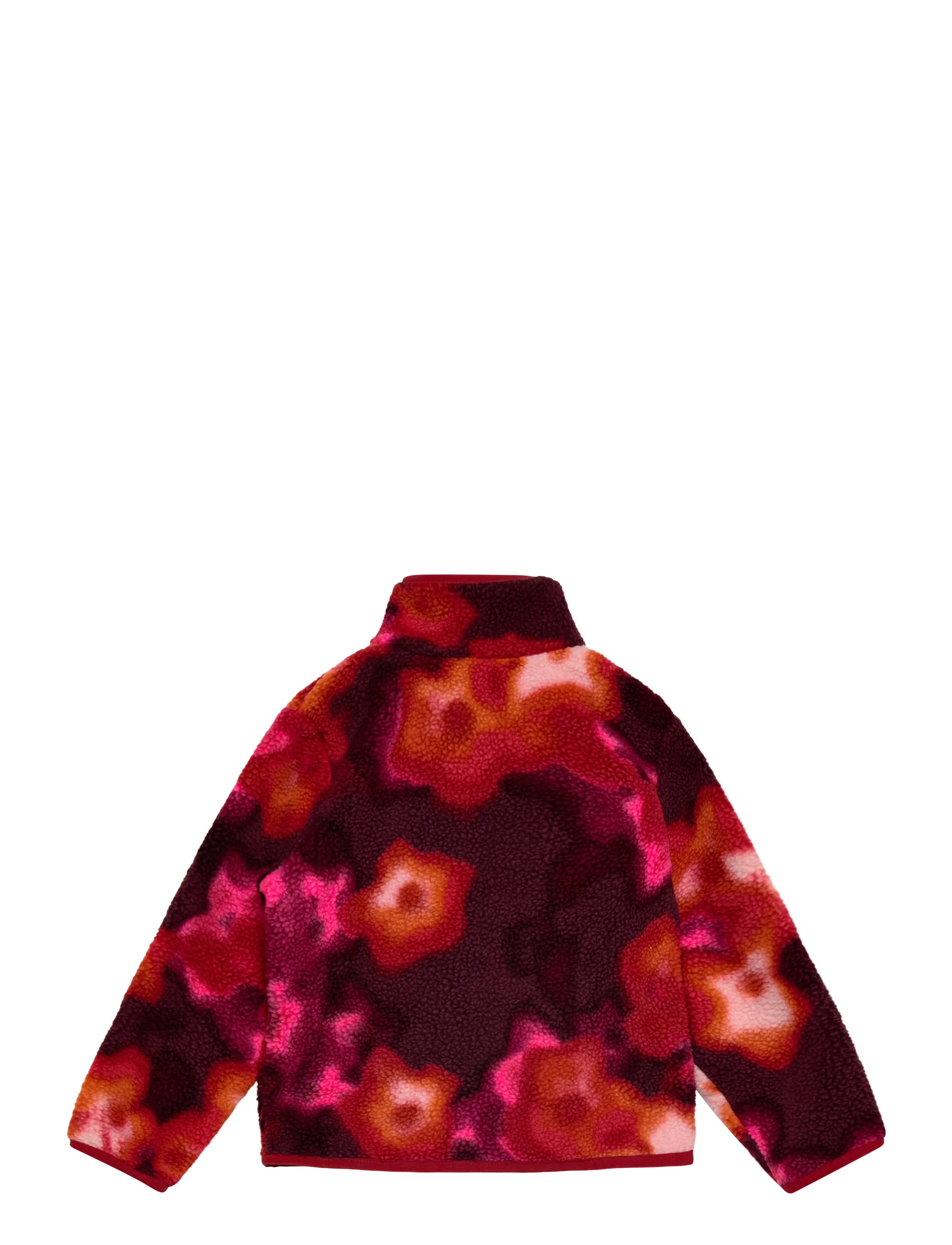 Columbia Sportswear - Helvetia II Printed Half Snap Fleece - paksud joped - red oxide dye flower, nico - 1