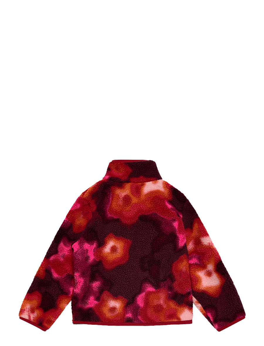 Columbia Sportswear - Helvetia II Printed Half Snap Fleece - paksud joped - red oxide dye flower, nico - 1
