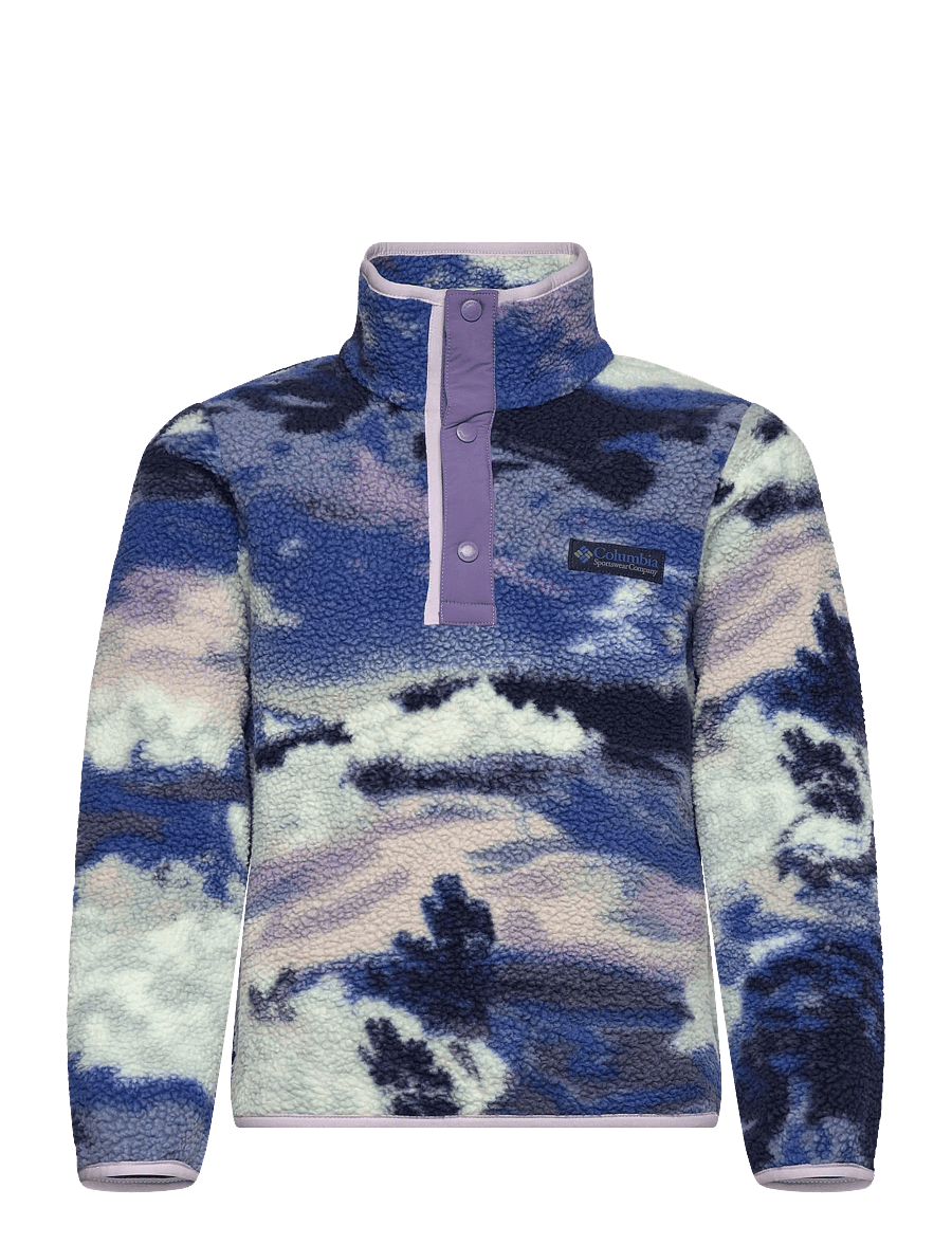 Columbia Sportswear - Helvetia II Printed Half Snap Fleece - jakas ar siltu oderi - collegiate navy dreaming, stormwatch - 0