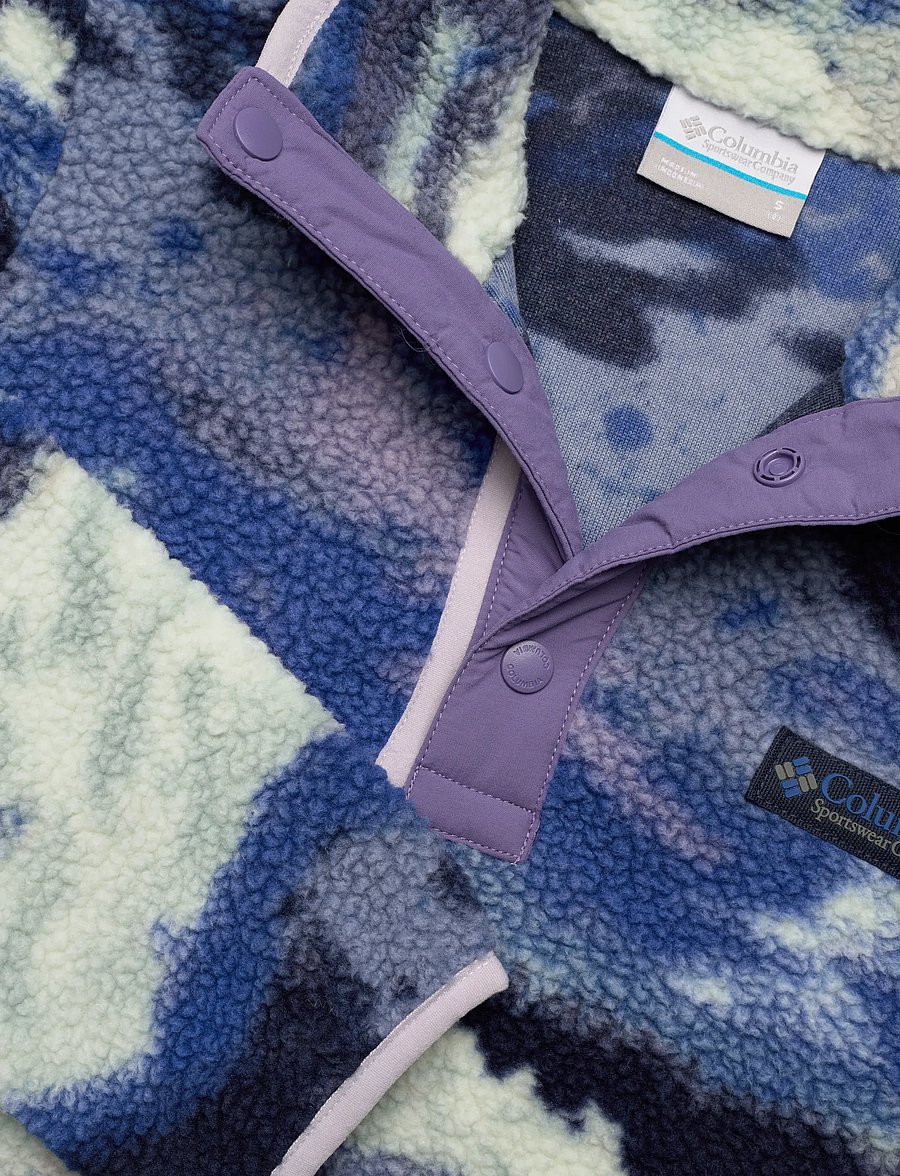 Columbia Sportswear - Helvetia II Printed Half Snap Fleece - jakas ar siltu oderi - collegiate navy dreaming, stormwatch - 2