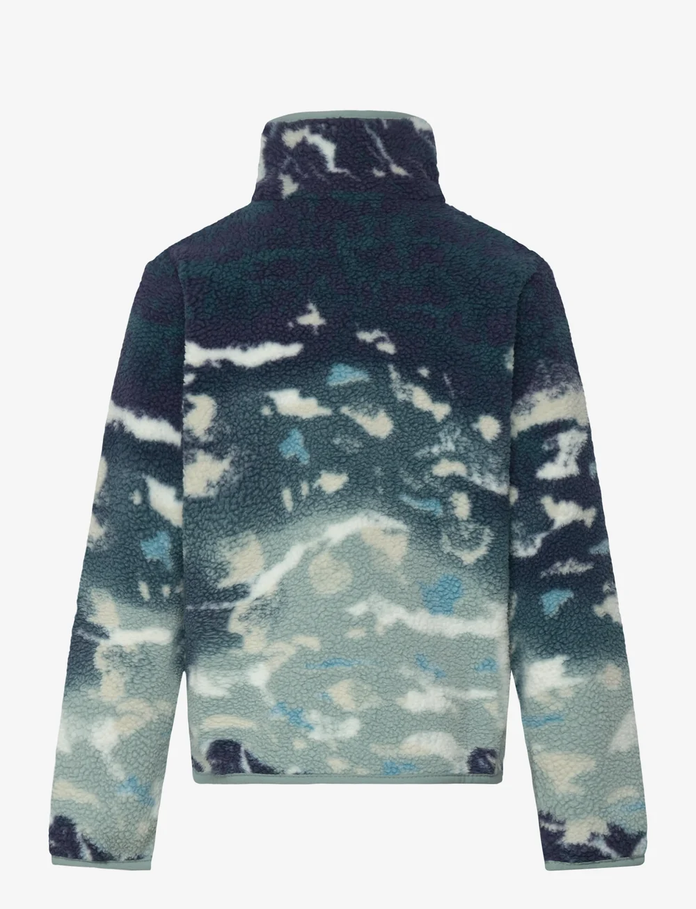 Columbia Sportswear - Helvetia II Printed Half Snap Fleece - isolerede jakker - crushed blue sisters, everblue - 1