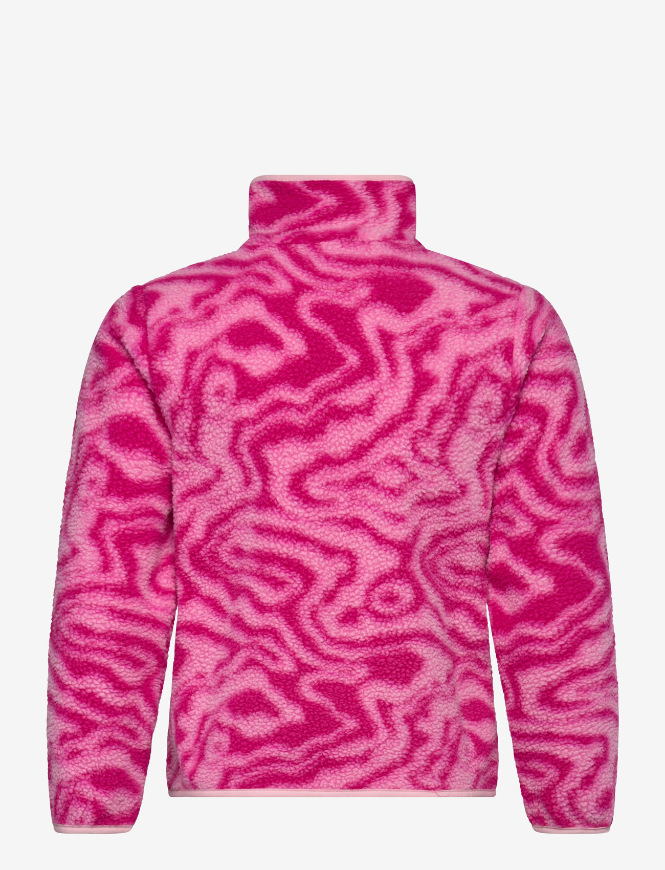 Columbia Sportswear - Helvetia II Printed Half Snap Fleece - isolerede jakker - guava pink topoglitch, guava pink - 1