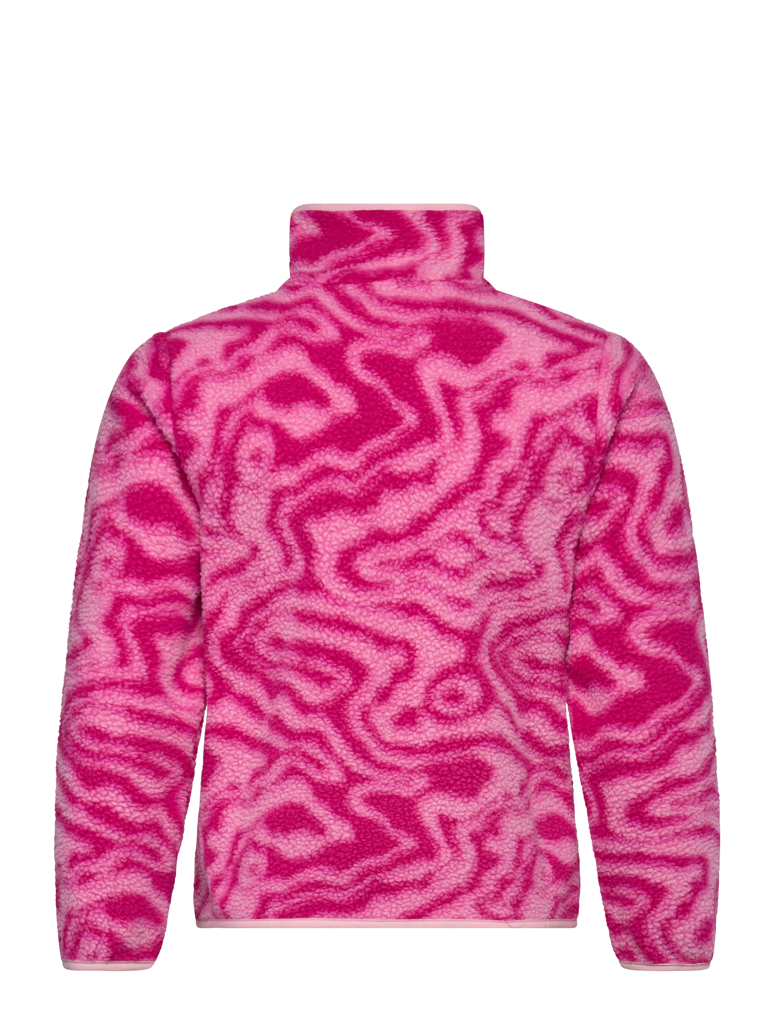 Columbia Sportswear - Helvetia II Printed Half Snap Fleece - isolerede jakker - guava pink topoglitch, guava pink - 1