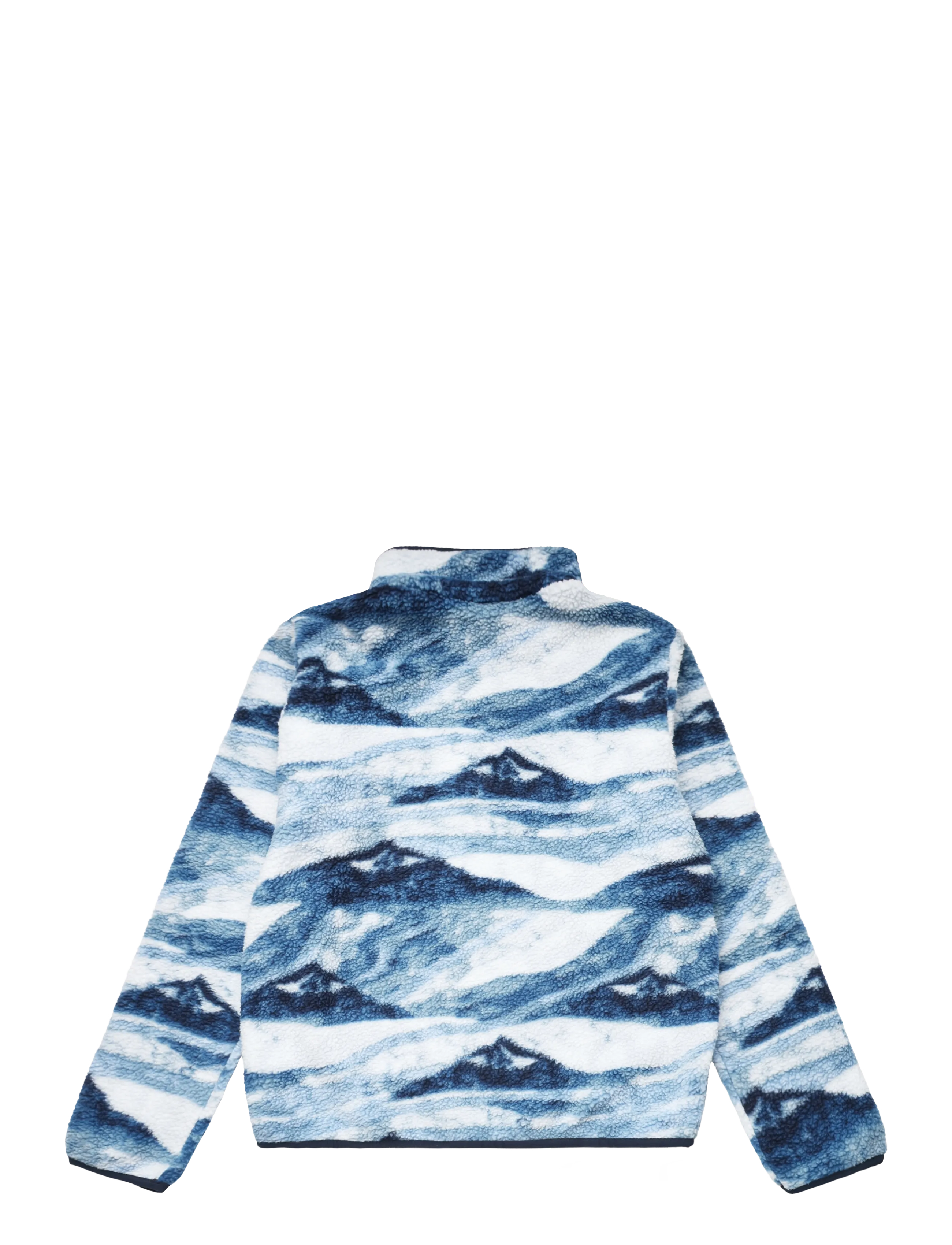 Columbia Sportswear - Helvetia II Printed Half Snap Fleece - isolierte jacken - rainy day summits tonal, rainy day - 1