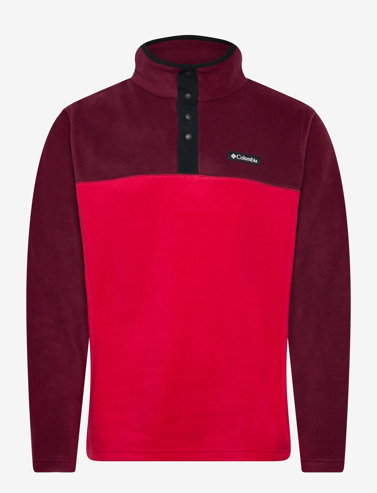 Columbia Sportswear - Steens Mountain Half Snap II - fleece & midlayer - mtn red, rich wine, black - 0