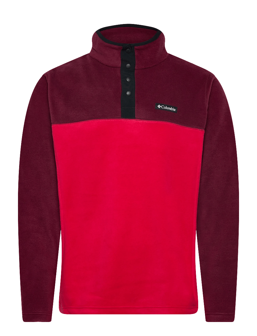 Columbia Sportswear - Steens Mountain Half Snap II - fleece og mellemlag - mtn red, rich wine, black - 0