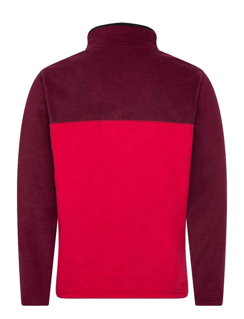 Columbia Sportswear - Steens Mountain Half Snap II - fleece & midlayer - mtn red, rich wine, black - 1