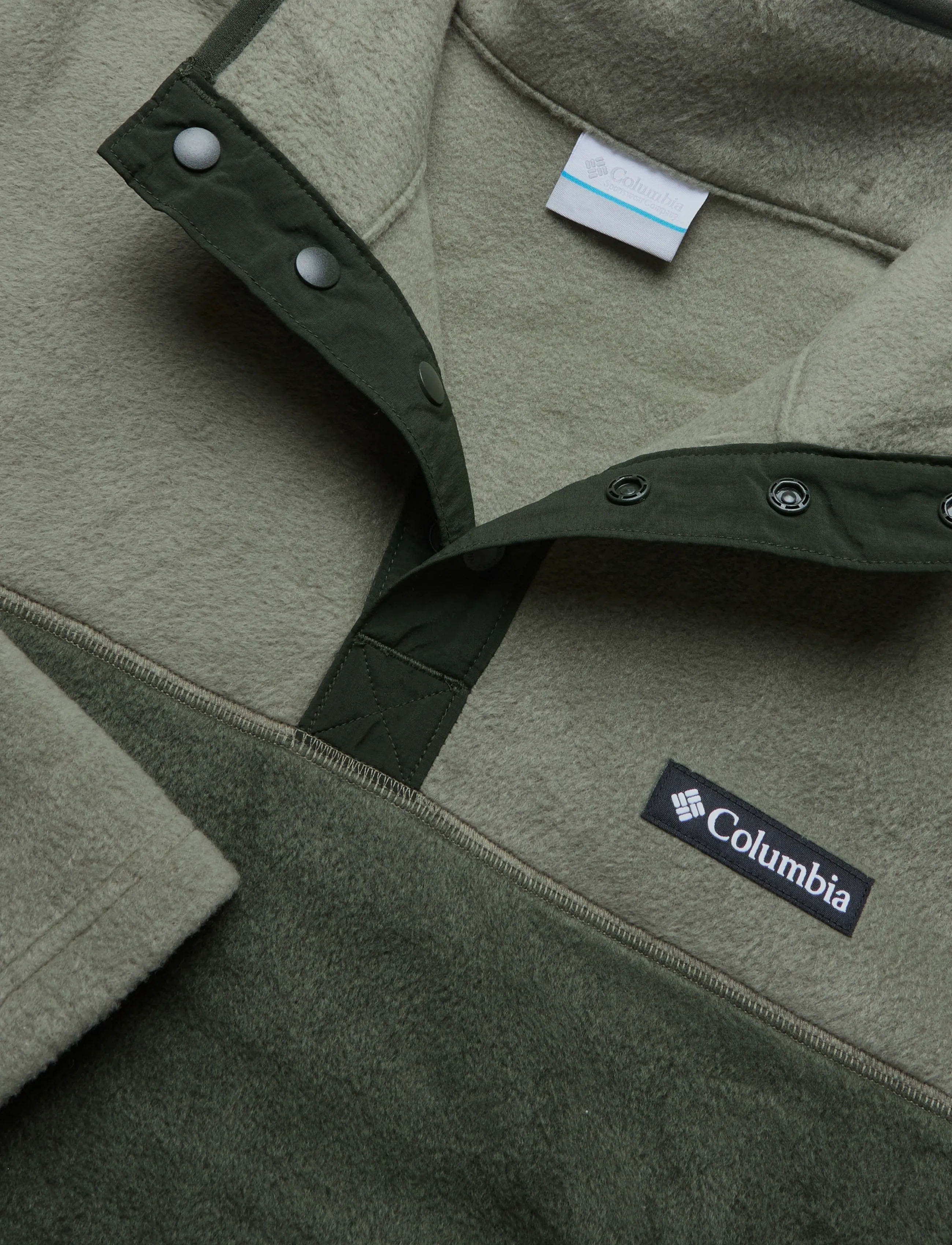 Columbia Sportswear - Steens Mountain Half Snap II - fleece & mellanlager - stone green, greenscape - 2