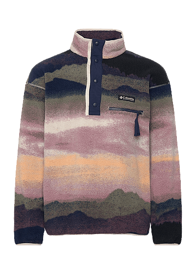 Helvetia Ii Printed Half Snap Fleece - Fleece Og Mellemlag