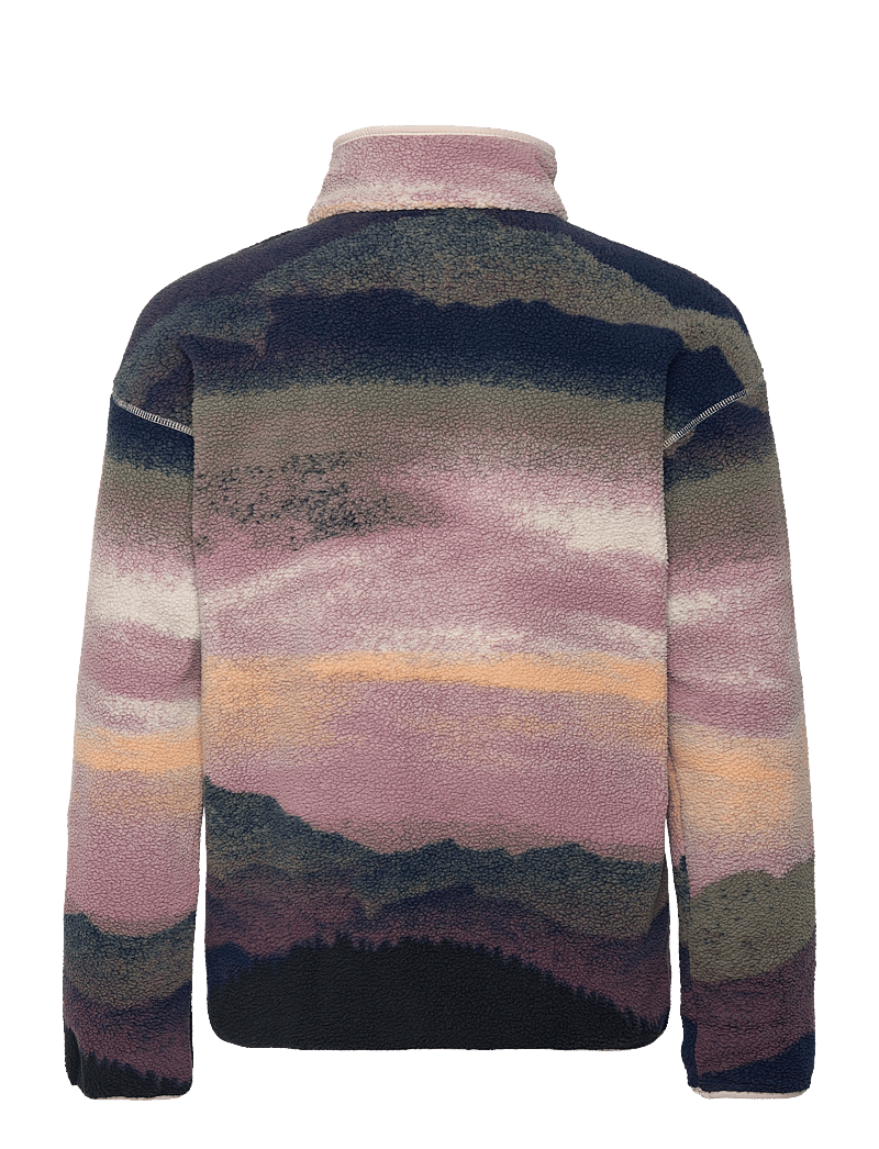 Columbia Sportswear - Helvetia II Printed Half Snap Fleece - fleece & midlayer - collegiate navy dolomites - 1