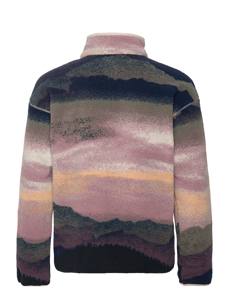 Columbia Sportswear - Helvetia II Printed Half Snap Fleece - polaires et couches intermédiaires - collegiate navy dolomites - 1