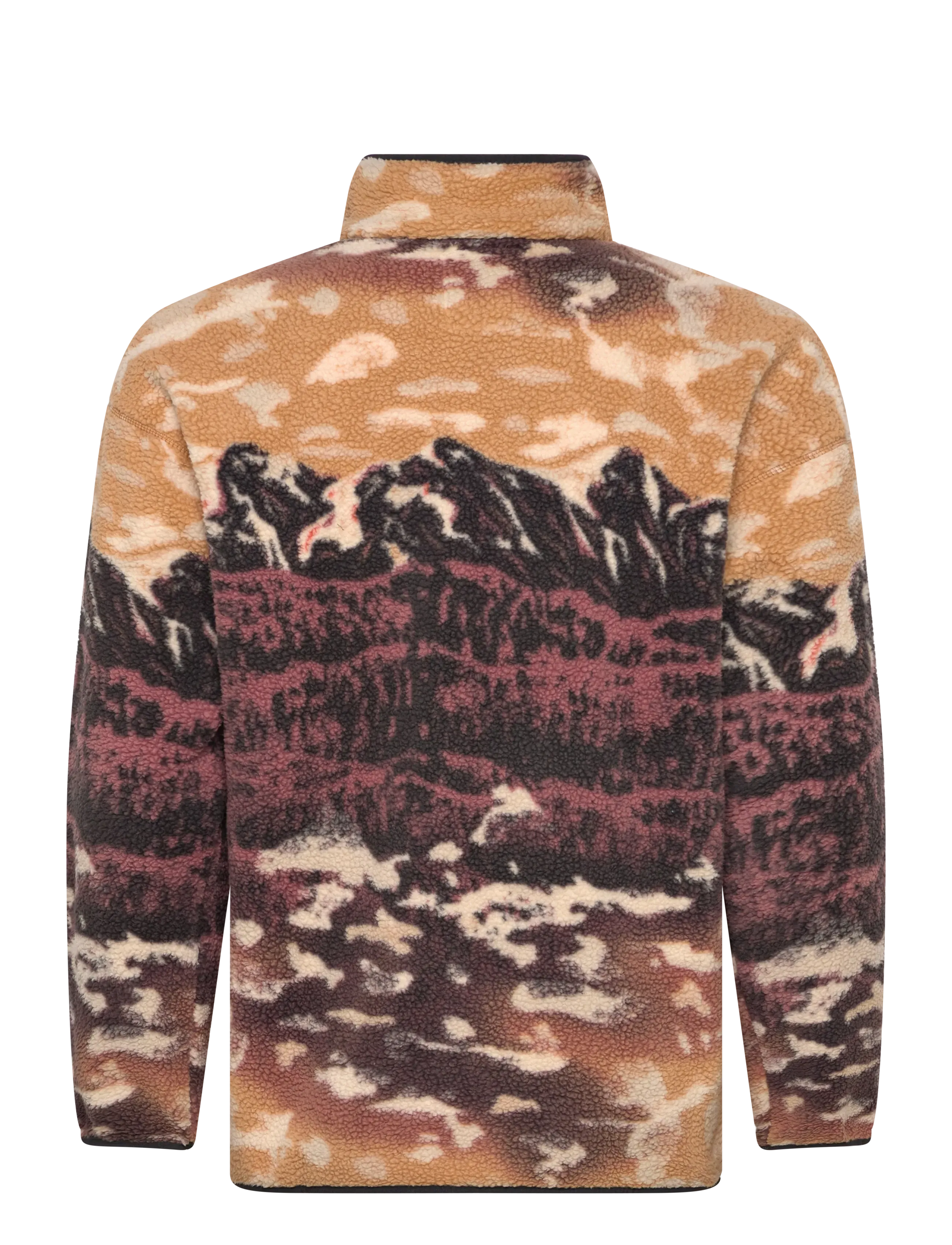 Columbia Sportswear - Helvetia II Printed Half Snap Fleece - fleece & mellanlager - camel brown sisters - 1