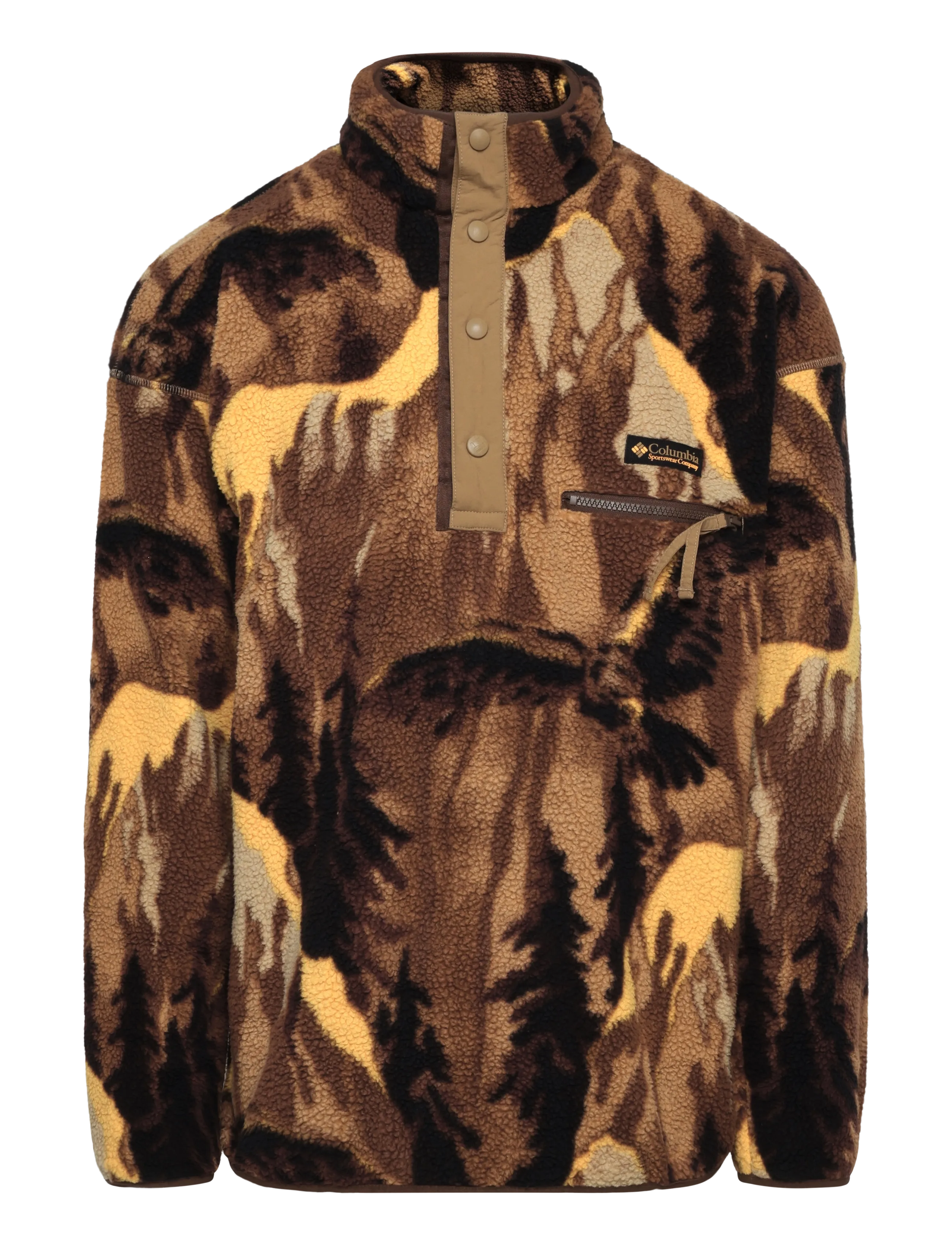 Helvetia Ii Printed Half Snap Fleece
