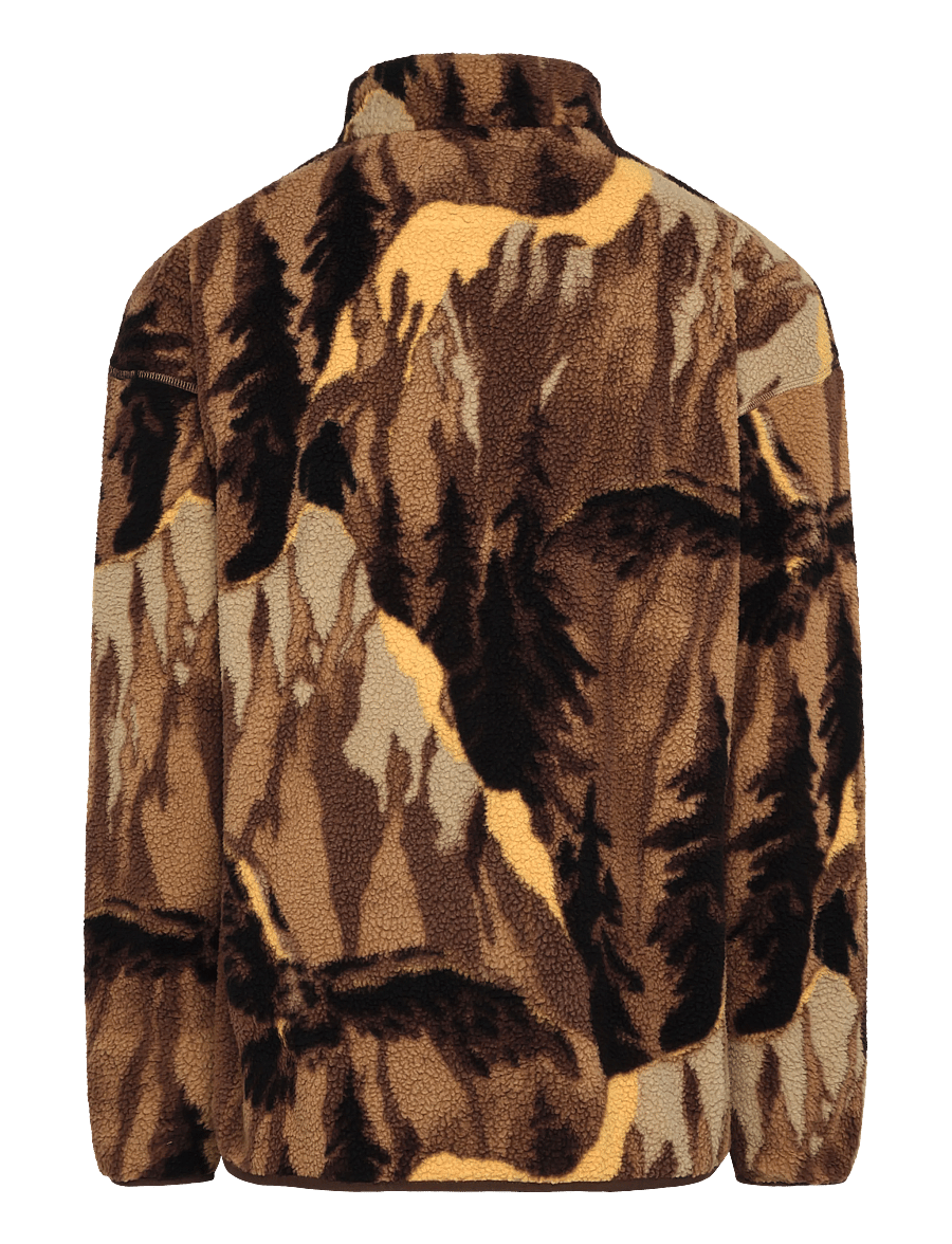Columbia Sportswear - Helvetia II Printed Half Snap Fleece - fleece & midlayer - delta soarin - 1