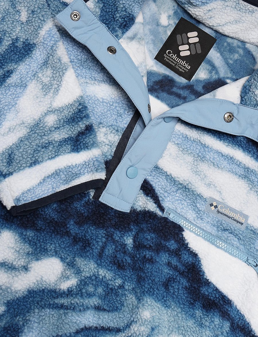 Columbia Sportswear - Helvetia II Printed Half Snap Fleece - fleeces & midlayers - rainy day summits - 2