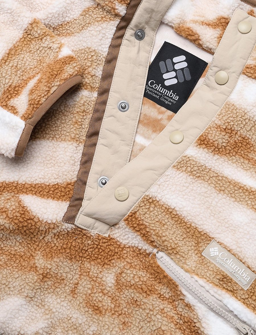 Columbia Sportswear - Helvetia II Printed Half Snap Fleece - fleece & midlayer - sea salt summits - 2