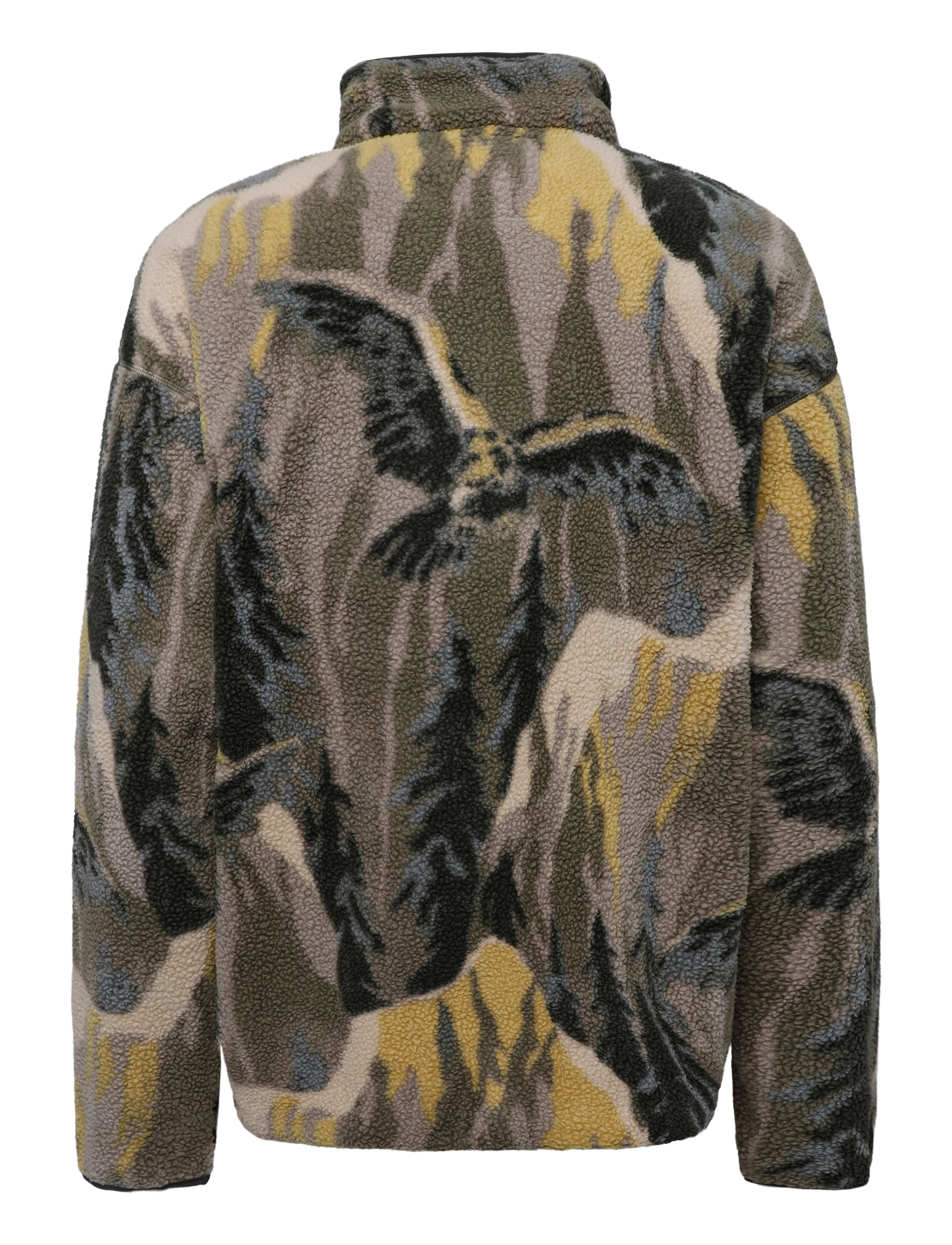 Columbia Sportswear - Helvetia II Printed Half Snap Fleece - kampsunid ja vahekihid - stone green soarin - 1