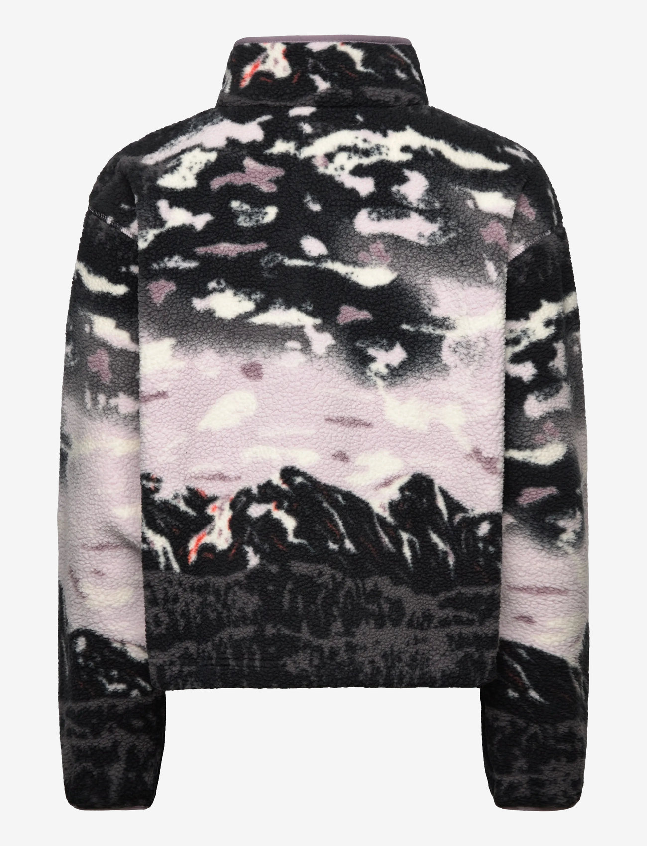 Columbia Sportswear - Helvetia II Printed Cropped Half Snap - fleece og mellemlag - shale purple sisters, shale purple - 1