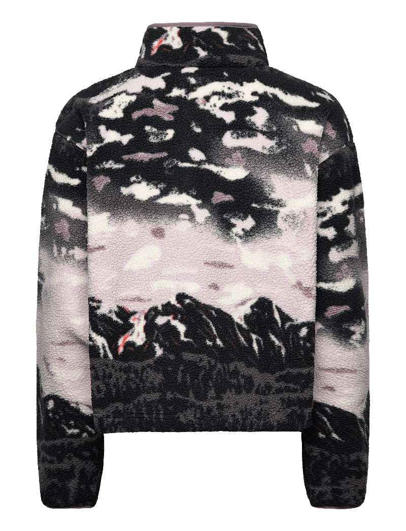 Columbia Sportswear - Helvetia II Printed Cropped Half Snap - fleece & mellanlager - shale purple sisters, shale purple - 1