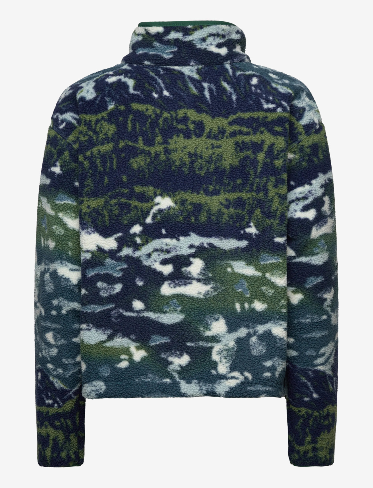 Columbia Sportswear - Helvetia II Printed Cropped Half Snap - overdele - everblue sisters, rain forest - 1