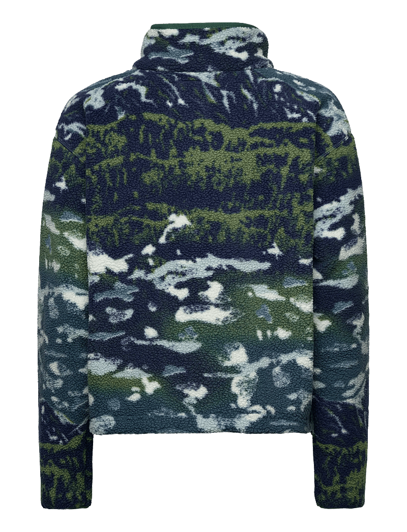 Columbia Sportswear - Helvetia II Printed Cropped Half Snap - oberteile - everblue sisters, rain forest - 1