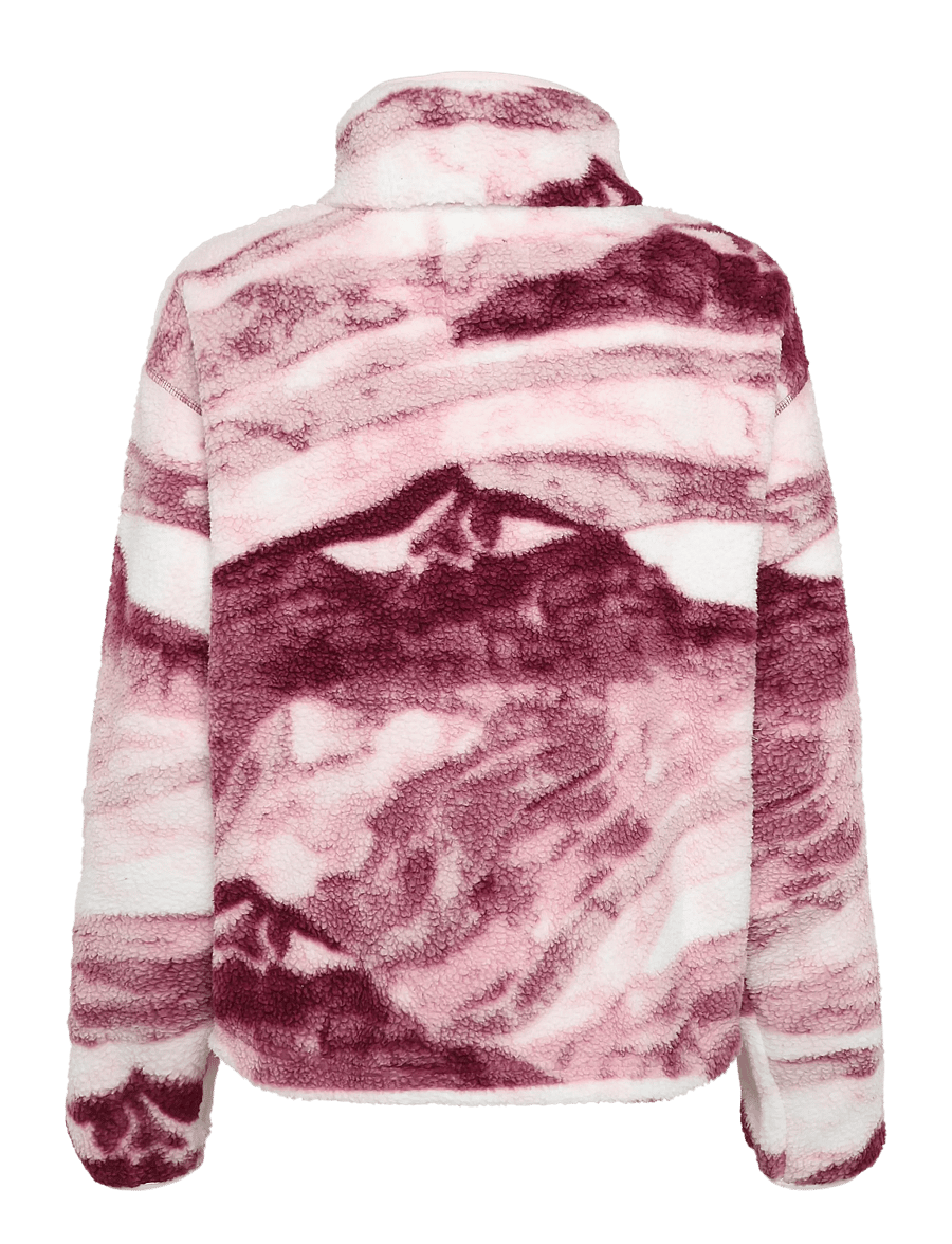 Columbia Sportswear - Helvetia II Printed Cropped Half Snap - oberteile - antique mauve, summits - 1
